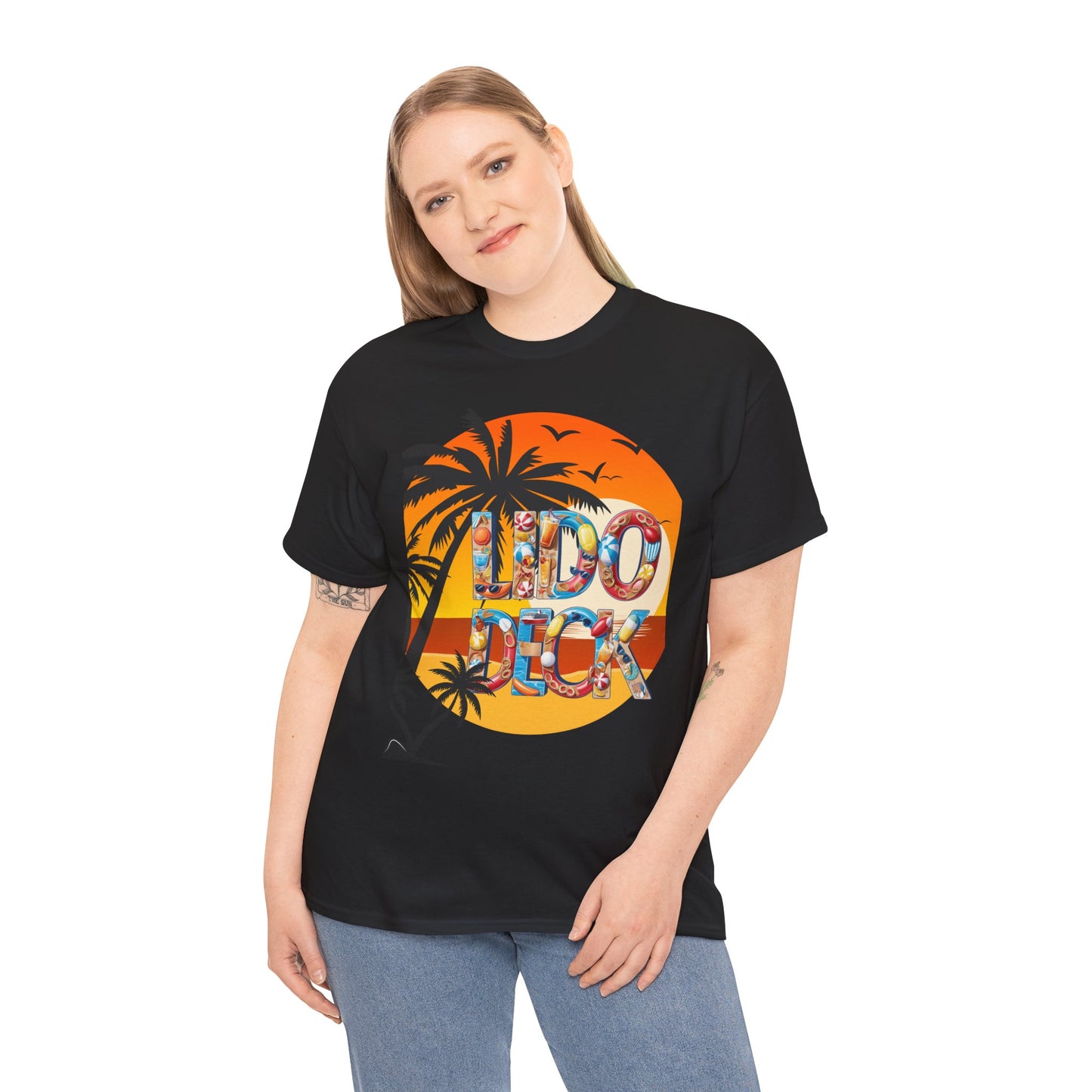 Lido Deck Unisex Tee - Cruise Ship Beach Poolside Vacation Shirt