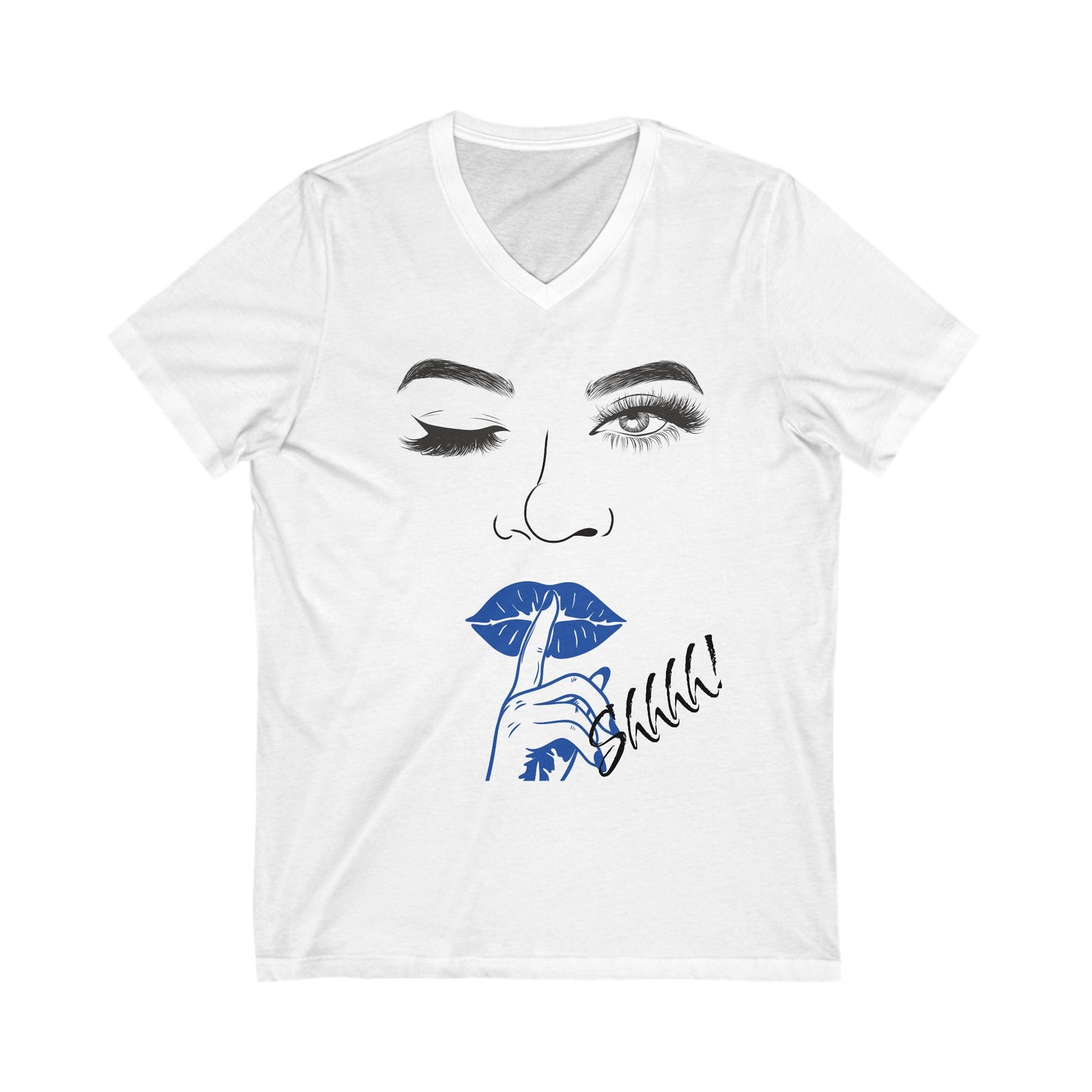 V-Neck Tee - Sometimes Your Words Are Enough