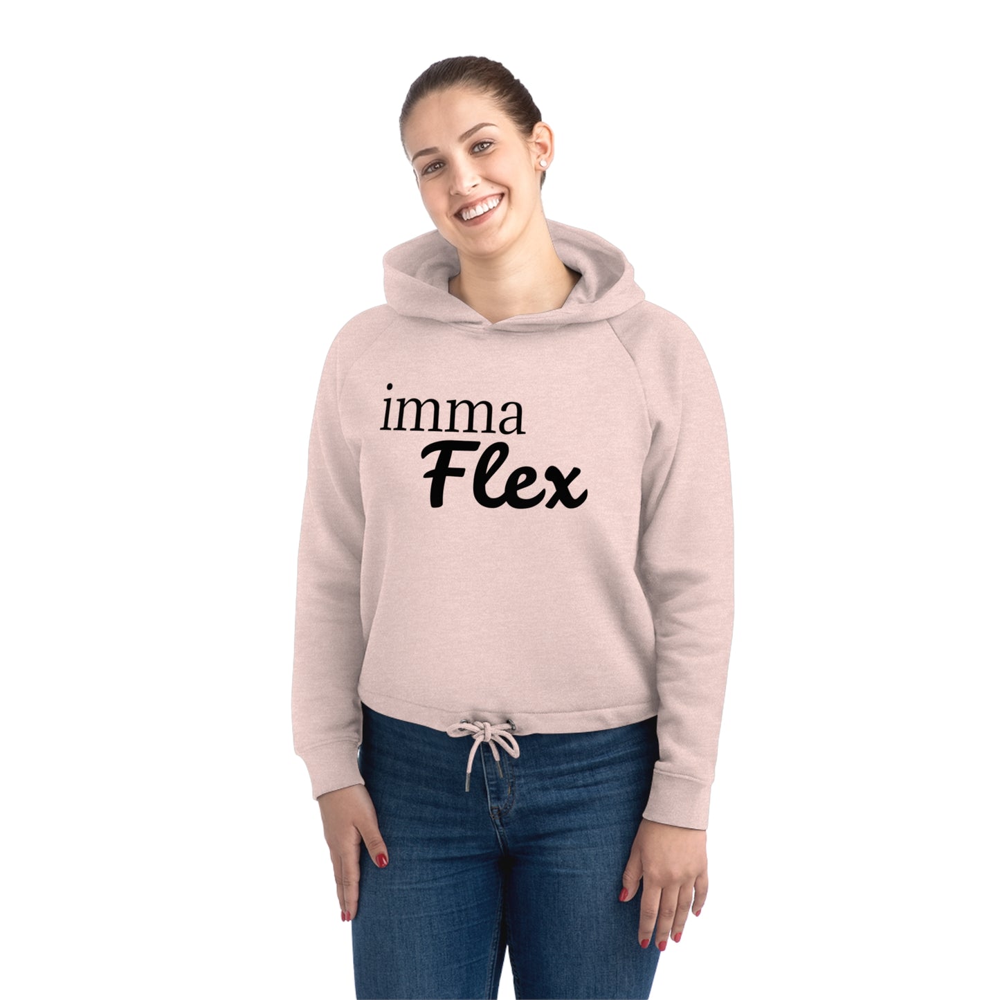 Imma Flex Women's Bower Cropped Hoodie Sweatshirt