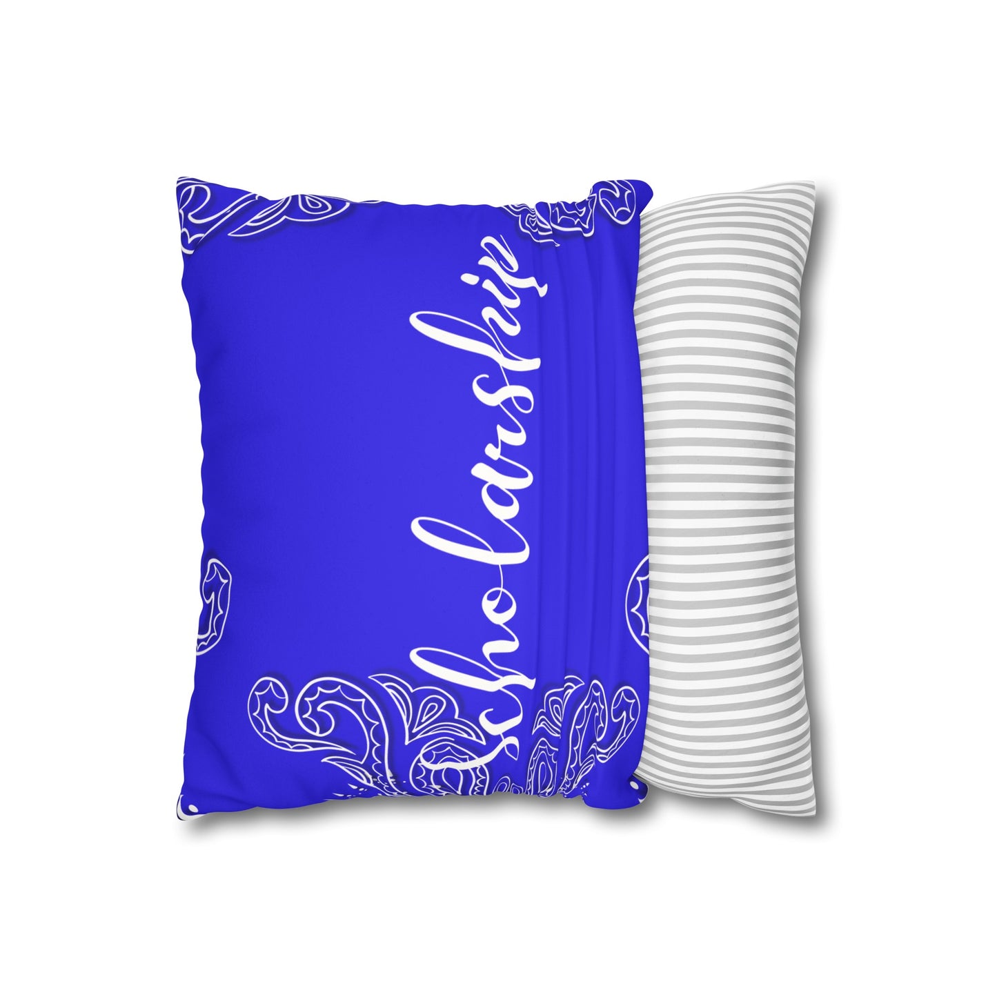 Scholarship 1920 Faux Suede Square Pillowcase
