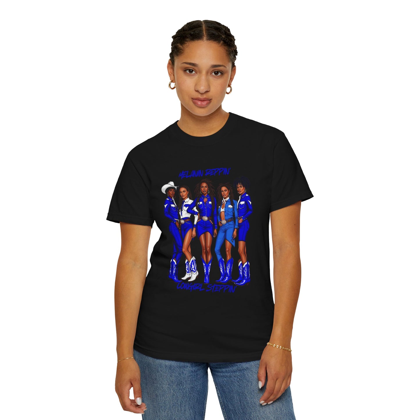 Melanin Steppin' Unisex T-Shirt - Stylish, Comfortable & Empowering
