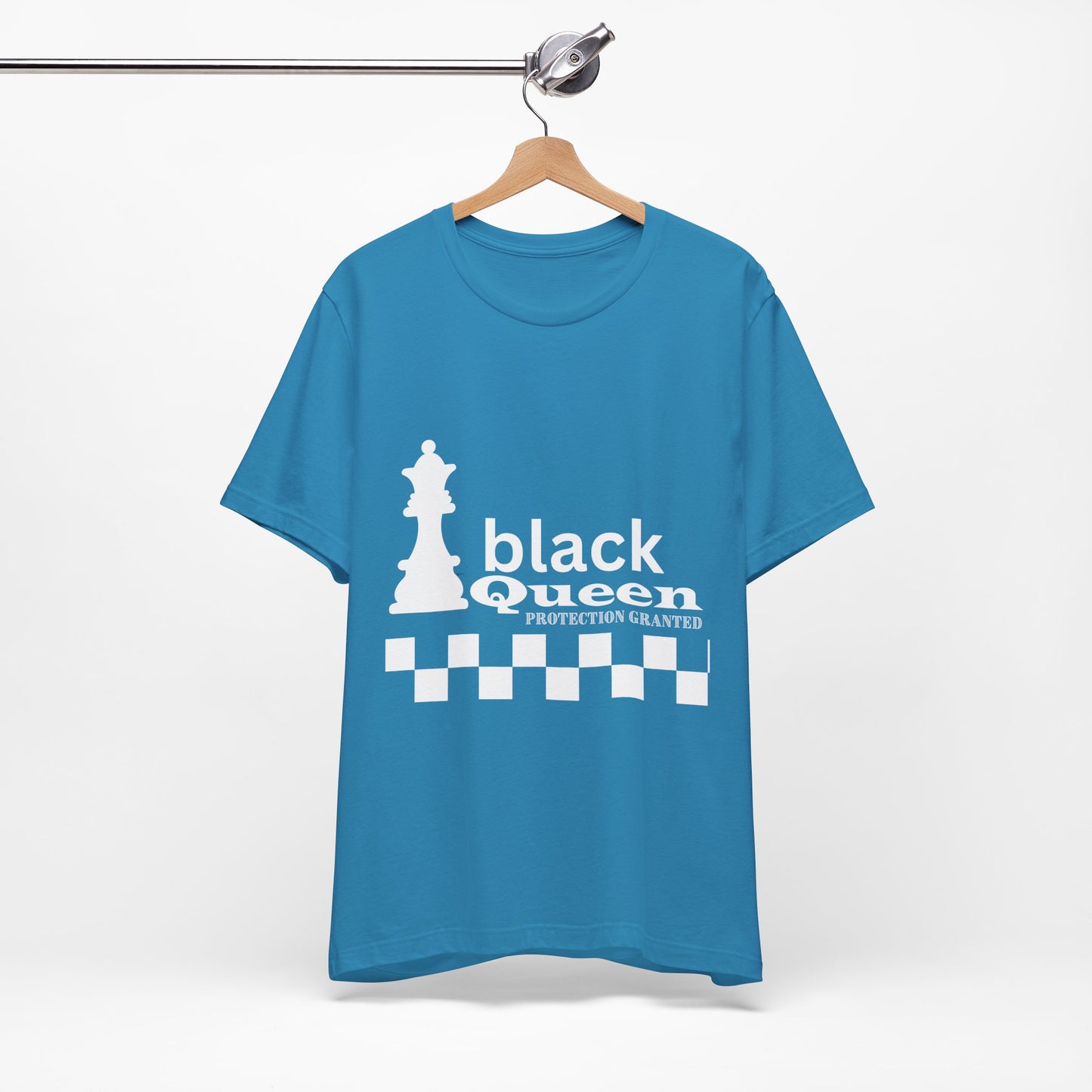 Black Queen Chess Tee - Unisex Jersey Short Sleeve