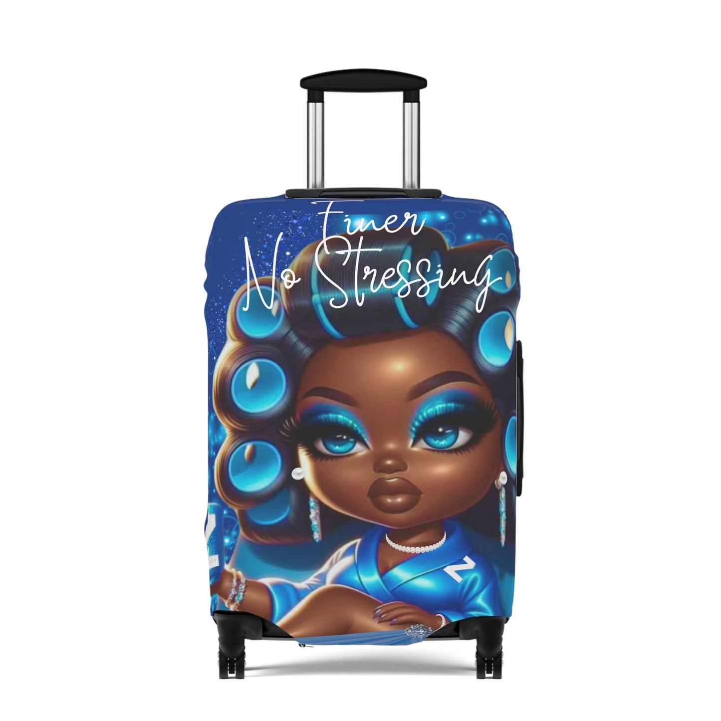 Finer No Stressing Luggage Cover