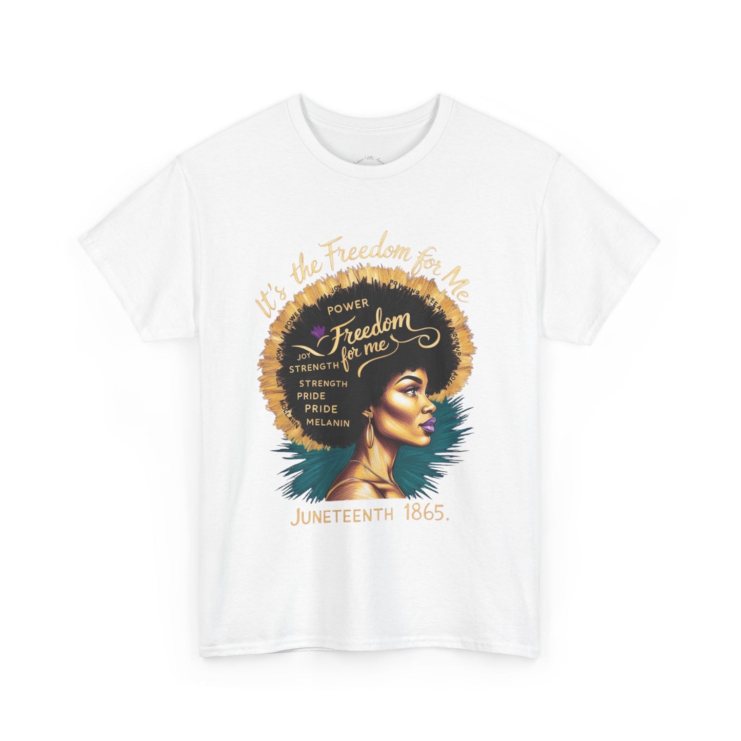 Graphic Tee - Juneteenth 1865 Freedom for Me Design