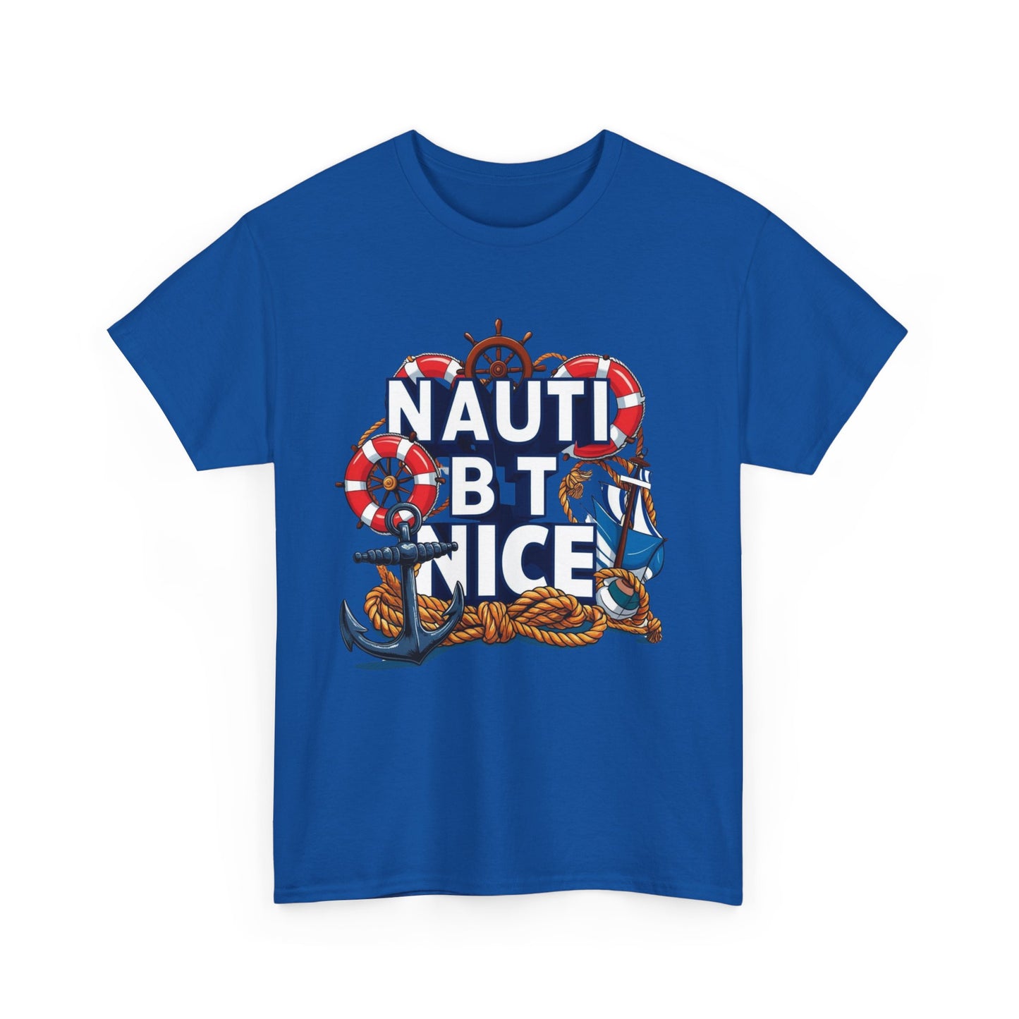 Nautical Unisex Tee - NAUTI BUT NICE Design