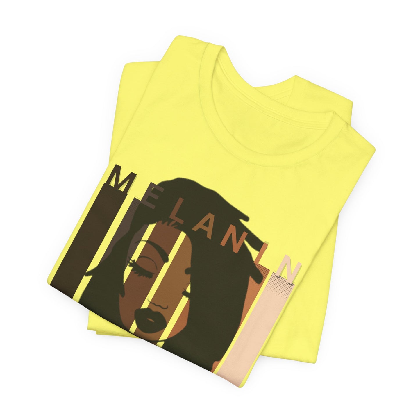 Melanin Loc'd Jersey Short Sleeve Tee