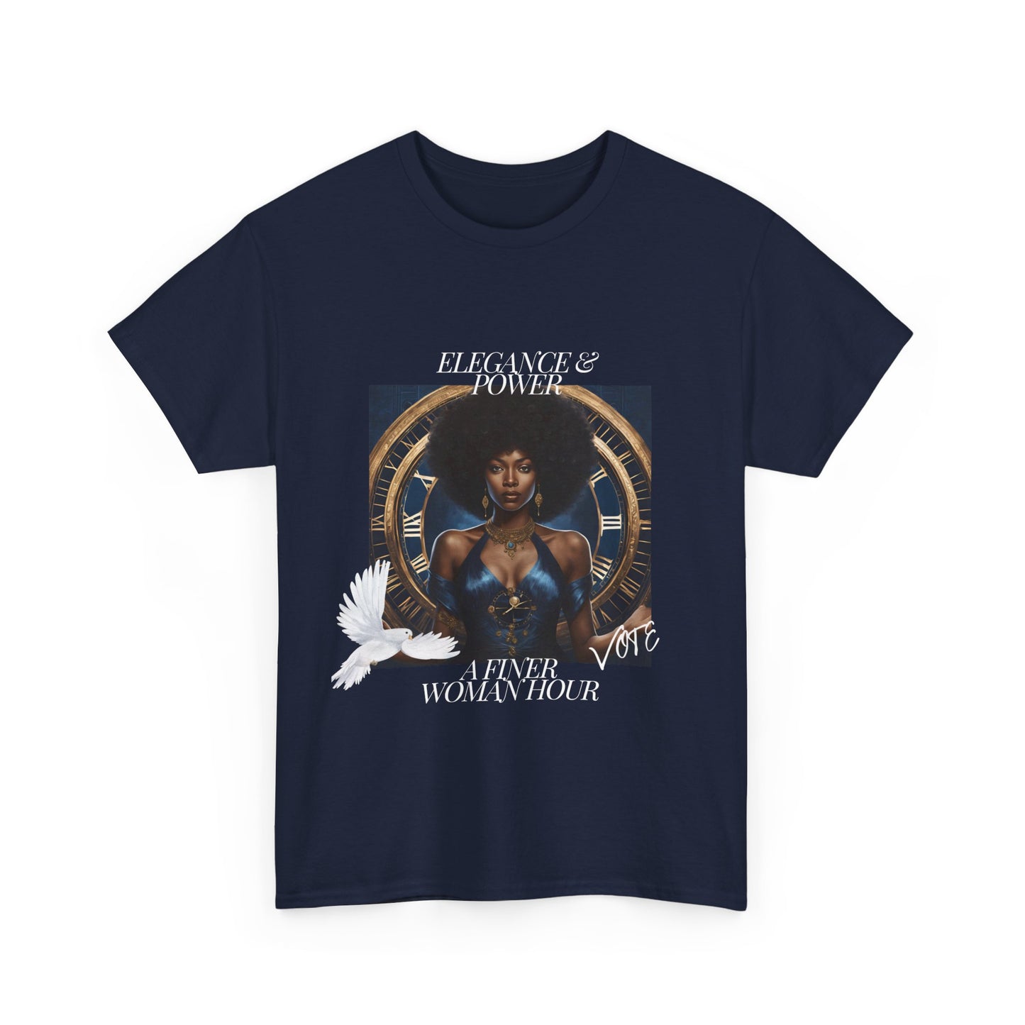 Elegance & Power. VOTE Heavy Cotton Tee