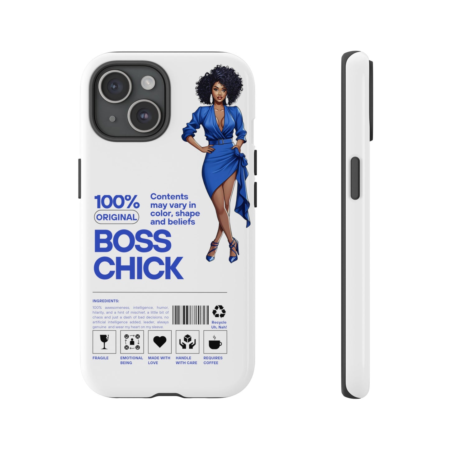Boss Chick Label Tough Cases