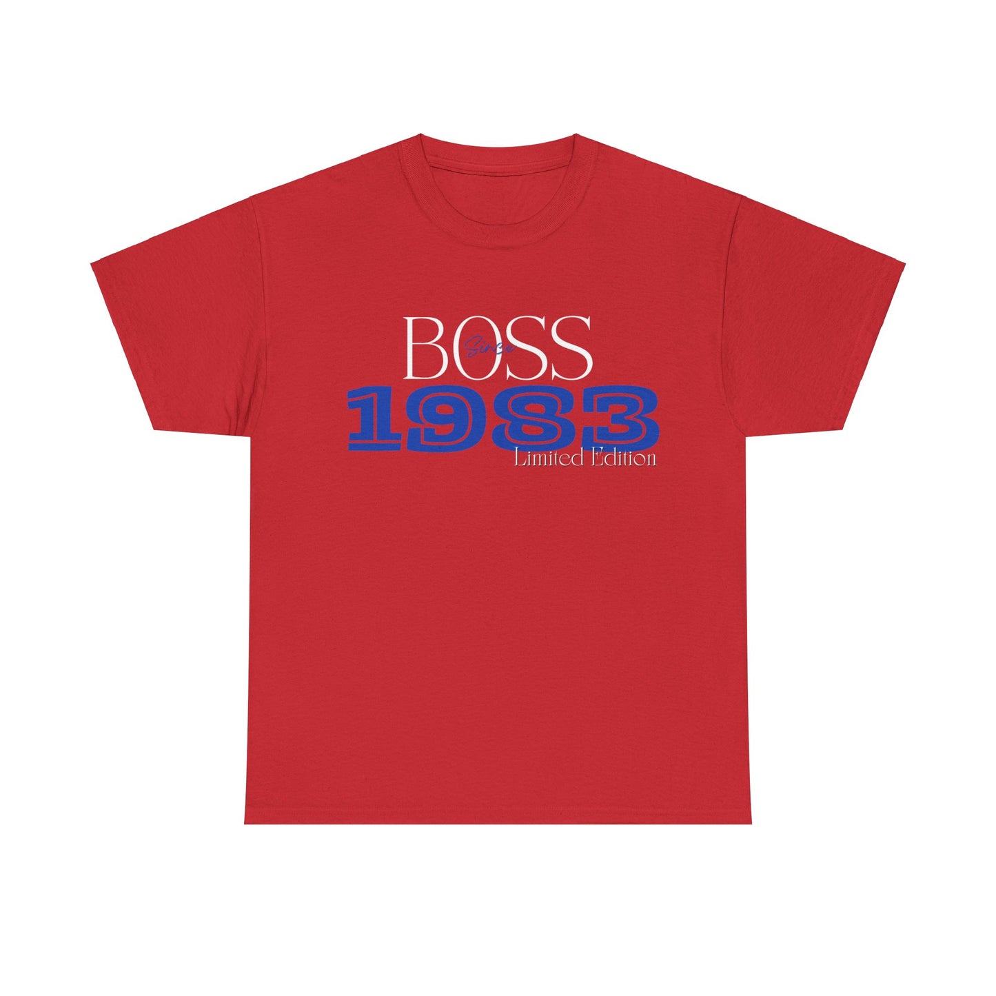 Boss Since 1983 Unisex Heavy Cotton Tee