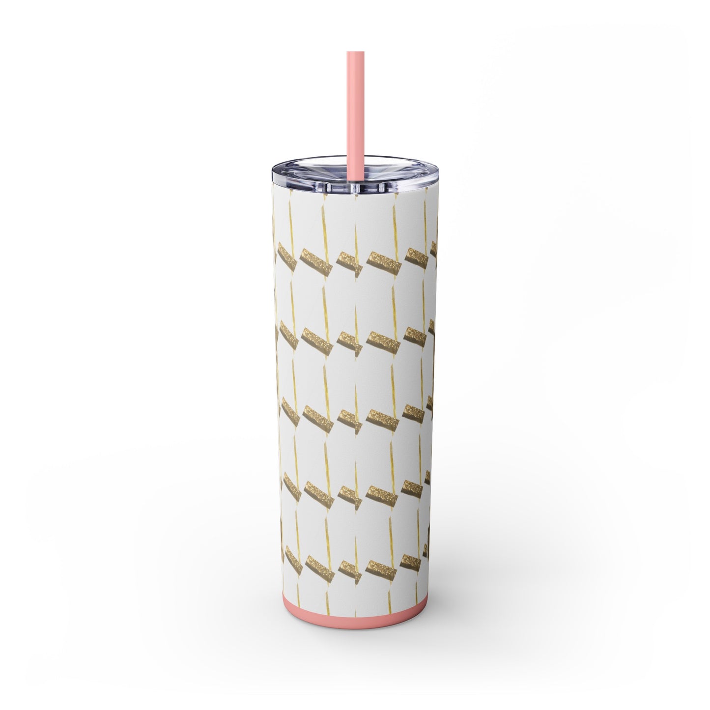 "Will you be my Bridesmaid?" Skinny Tumbler with Straw, 20oz