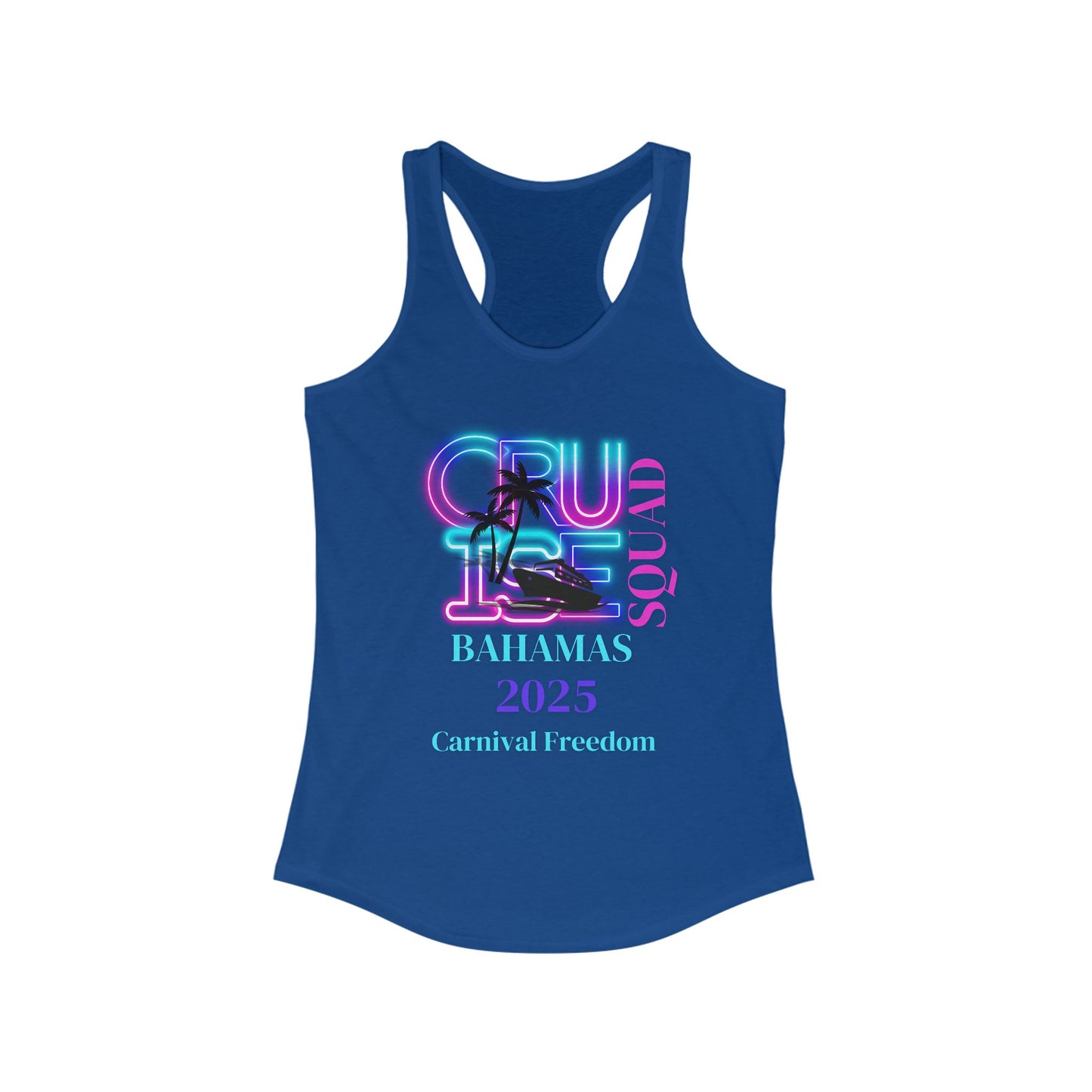 Carnival Freedom 2025 Women's Ideal Racerback Tank