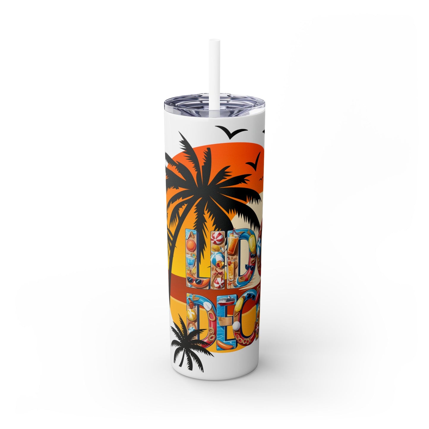 Tumbler - LIDO DECK Beach and Poolside Theme