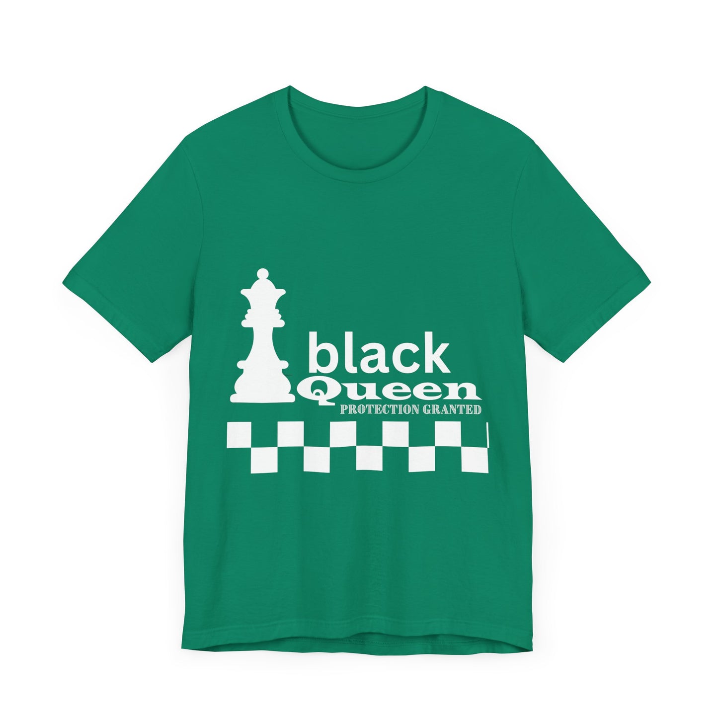 Black Queen Chess Tee - Unisex Jersey Short Sleeve