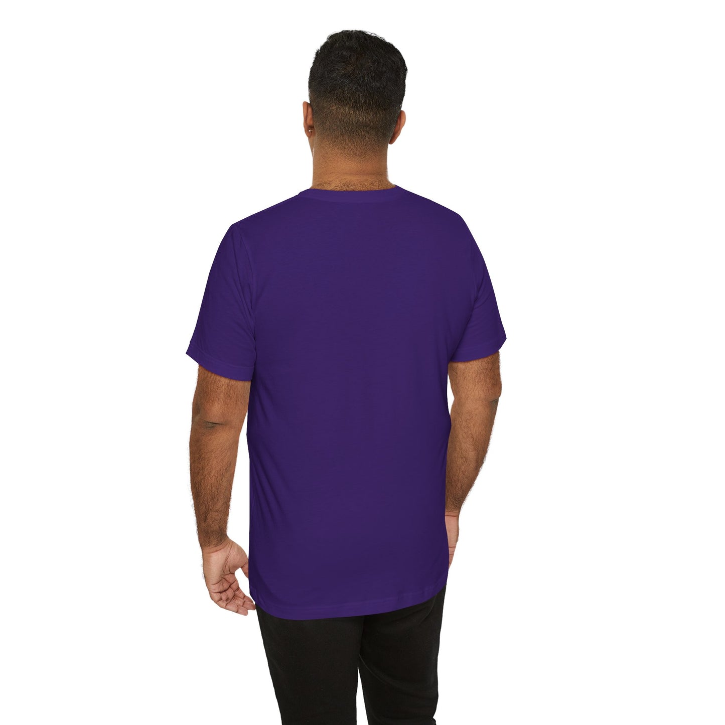 Black King Chess Tee - Unisex Jersey Short Sleeve