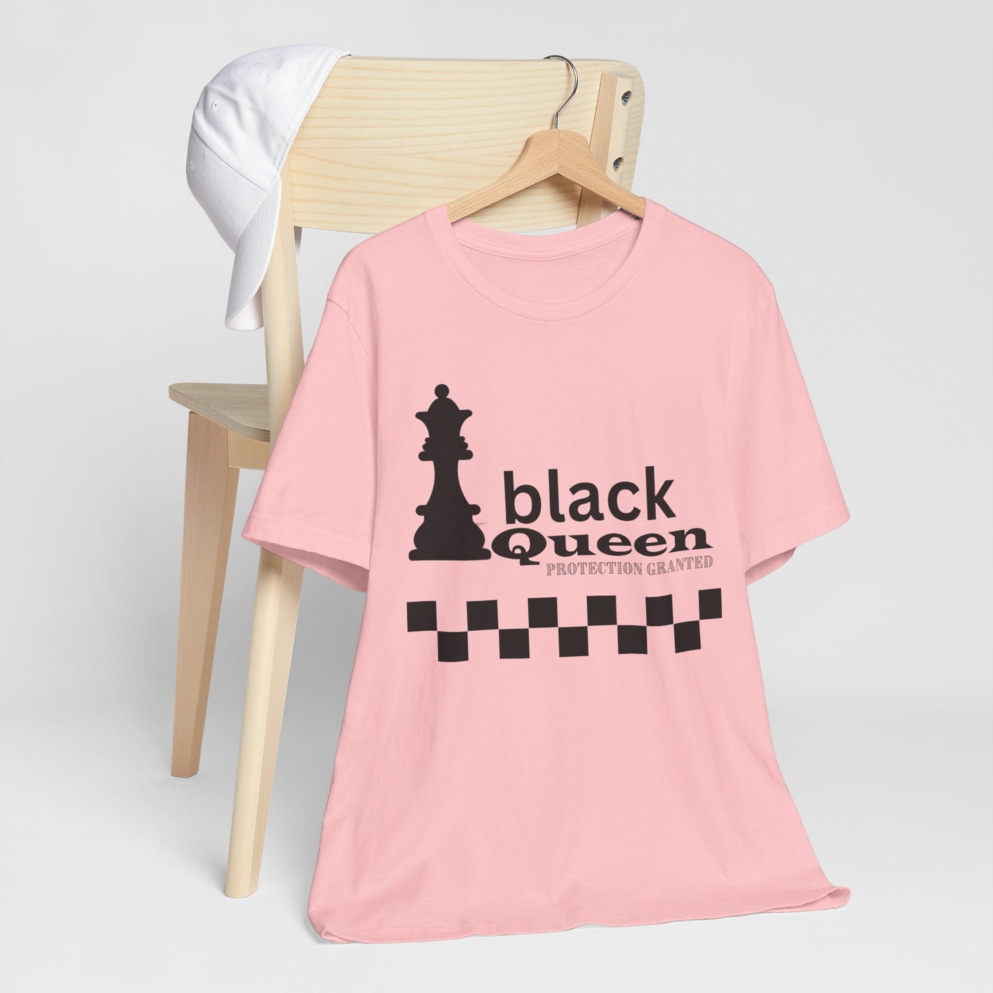 Black Queen Chess Tee - Unisex Jersey Short Sleeve