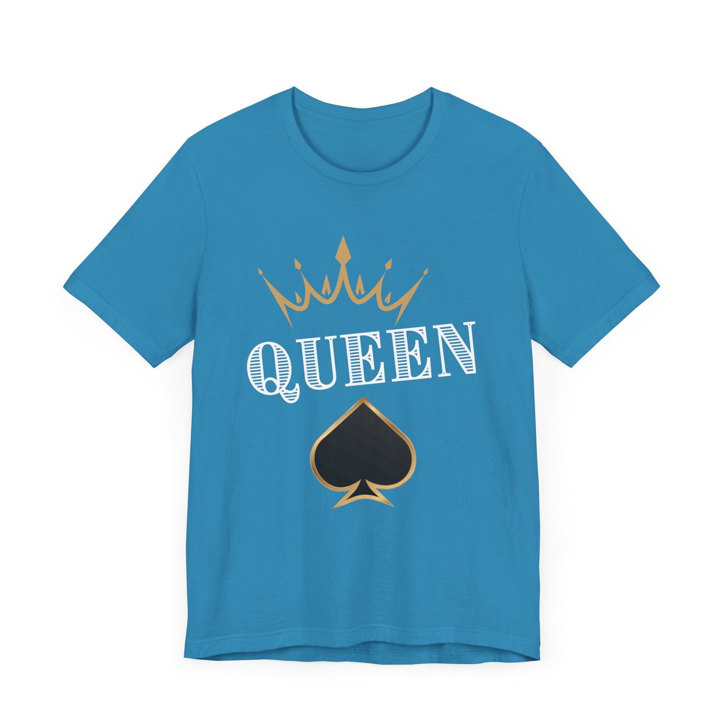 Queen Spades Tee - Unisex Jersey Short Sleeve