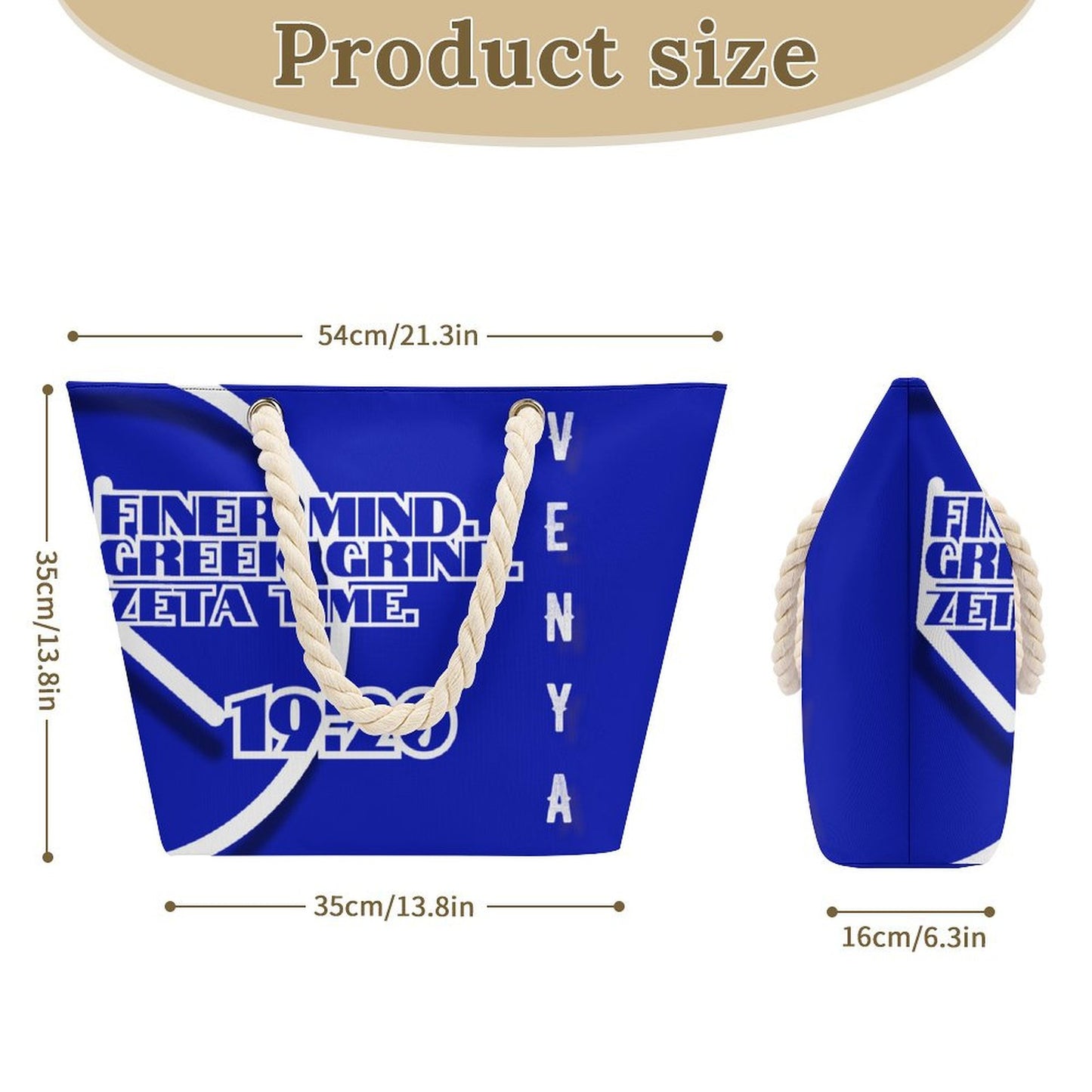 Hemp rope tote bag Hemp Rope Tote Bag