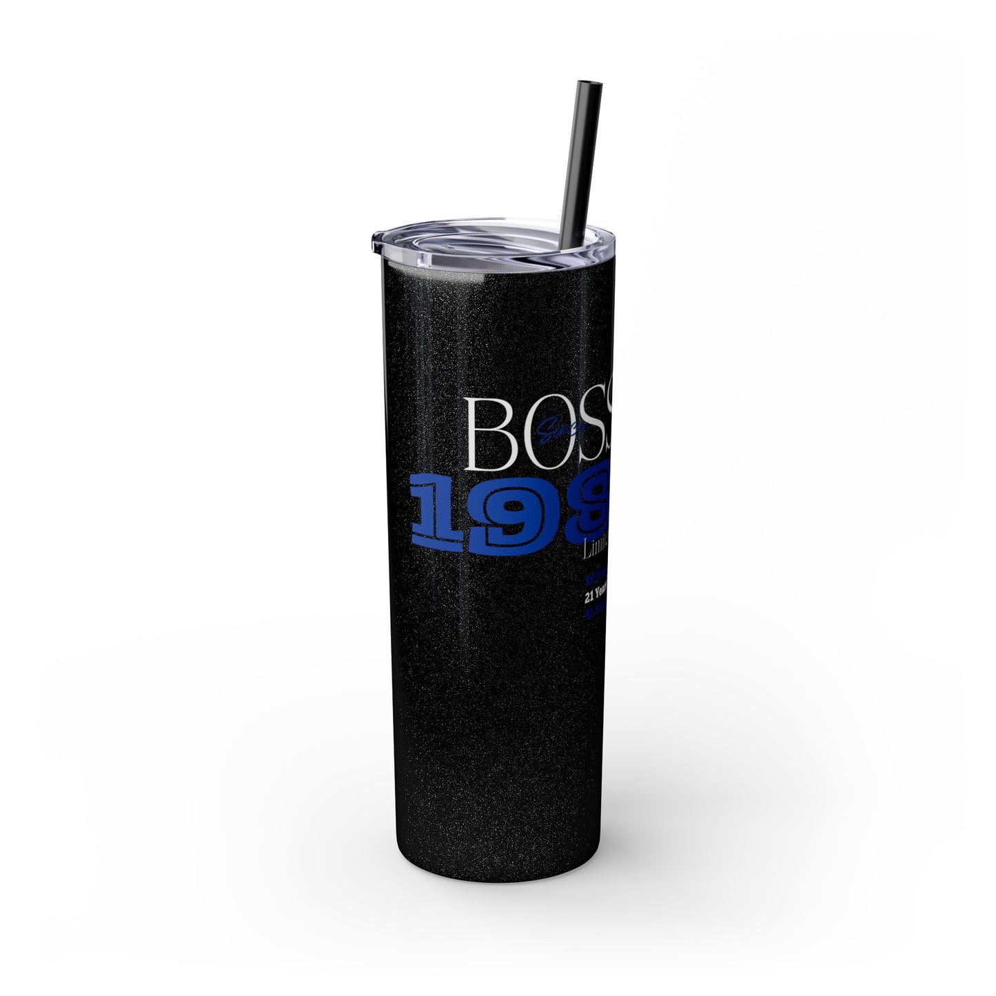 1983 Born Skinny Tumbler with Straw, 20oz