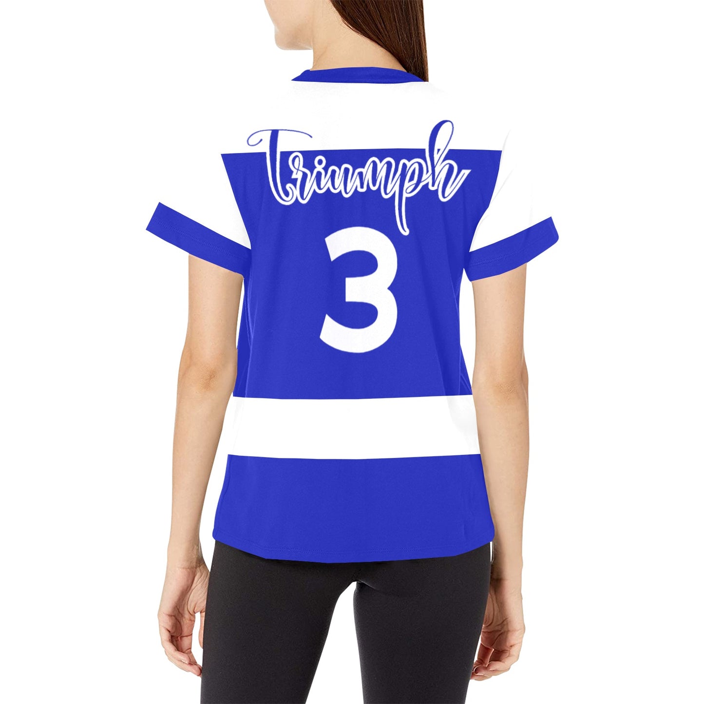 Women's All Over Print Crew Neck T-Shirt(T40-2)