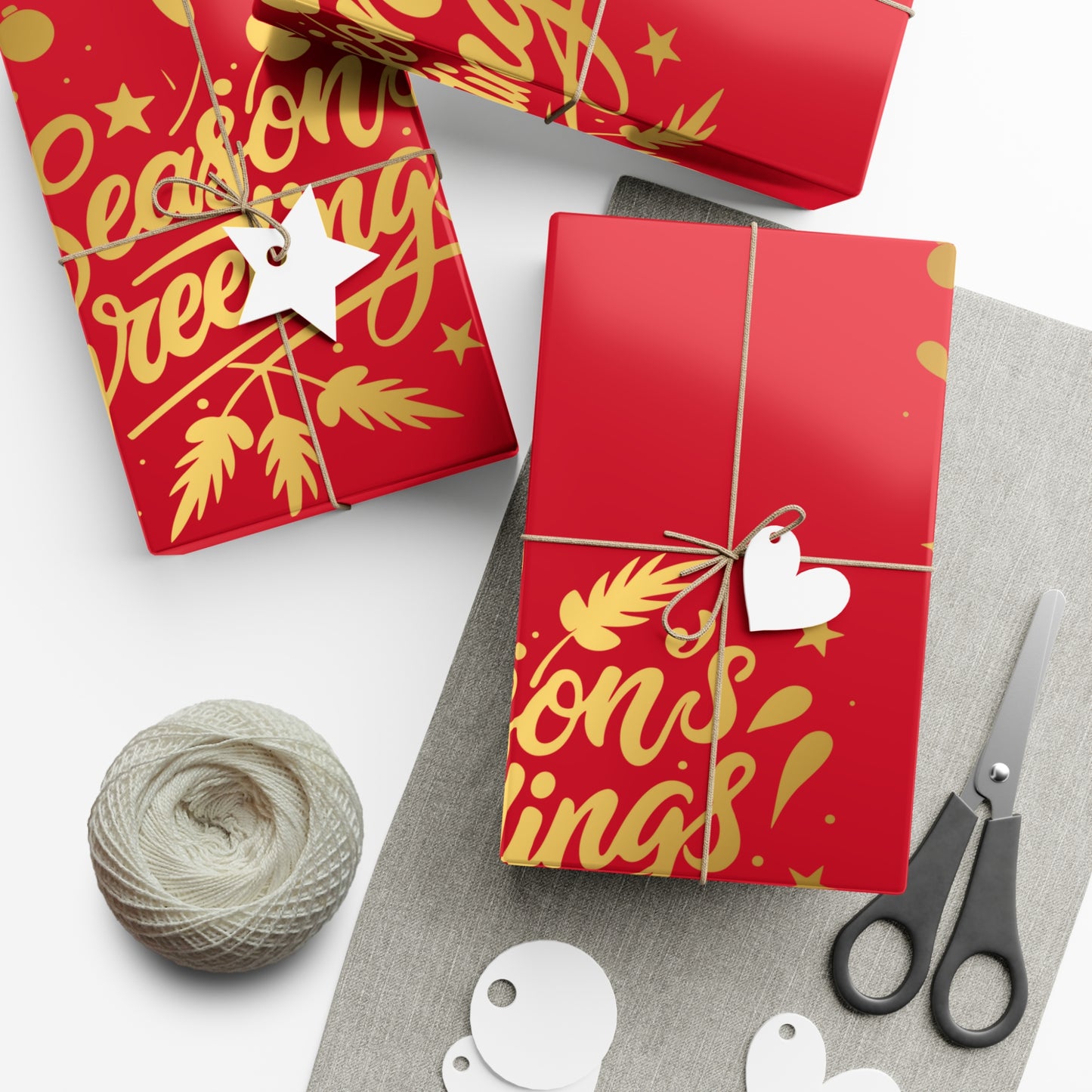 Gift Wrap-African American Inspired Season Greetings