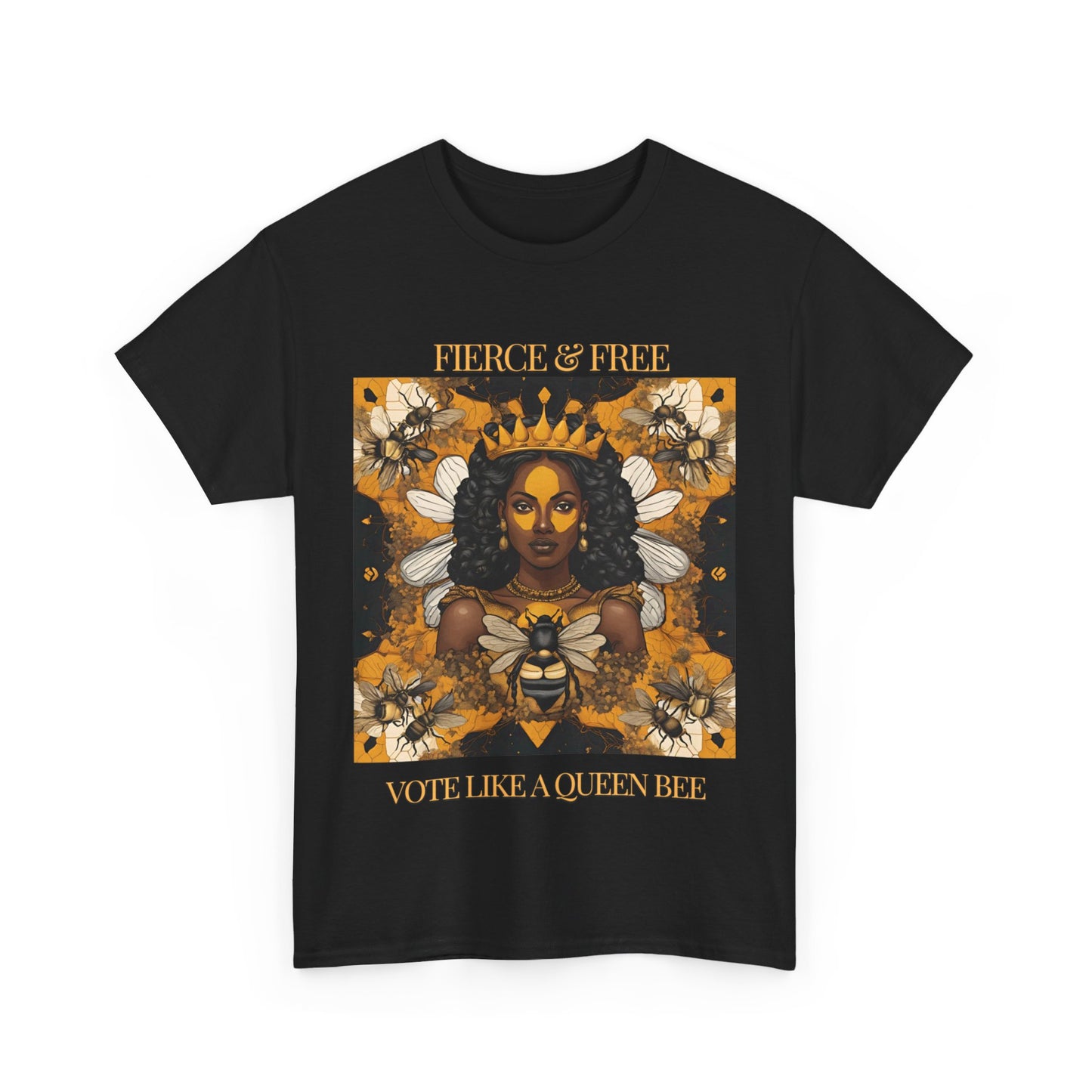 Queen Bee Vote Heavy Cotton Tee