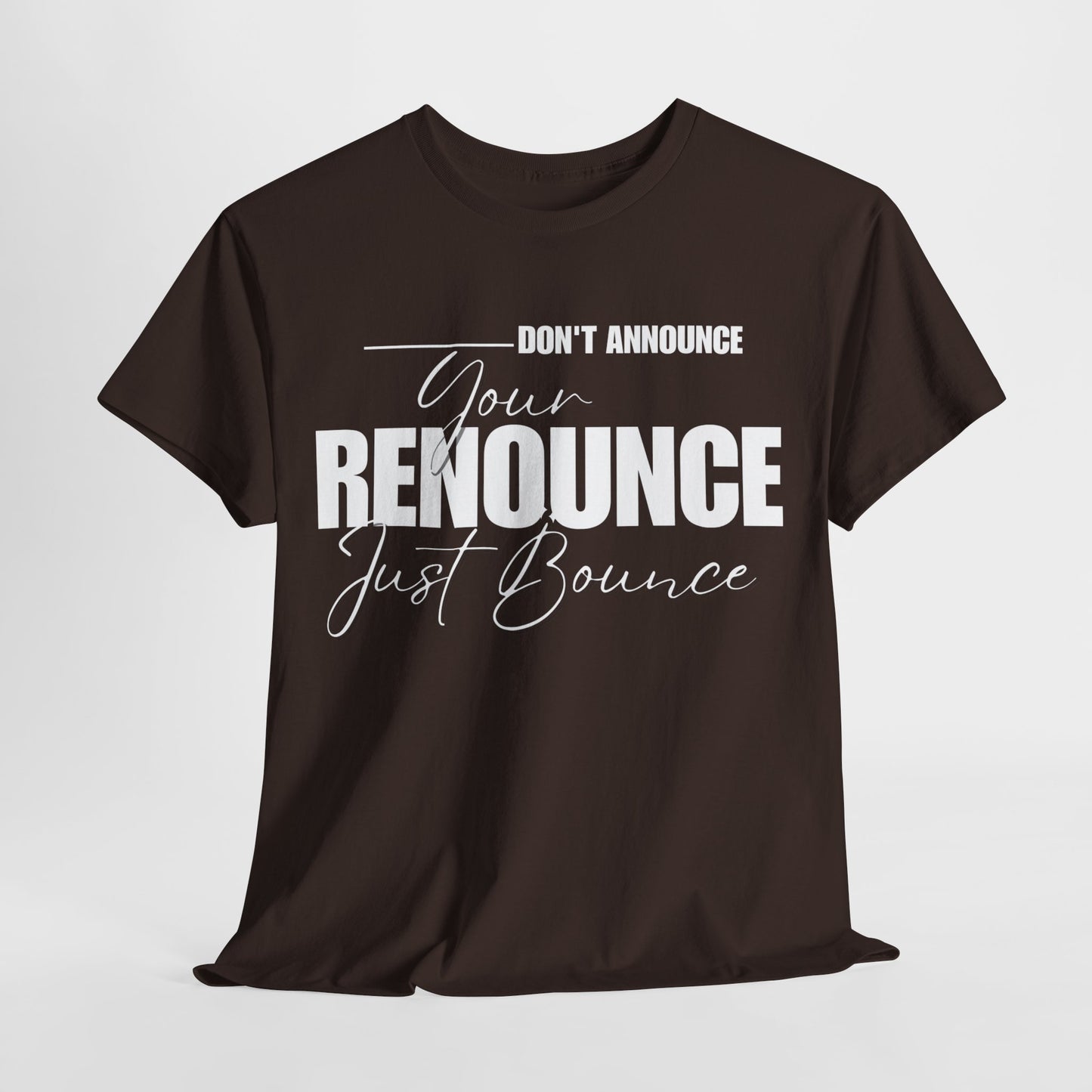 Renounce Unisex Heavy Cotton Tee