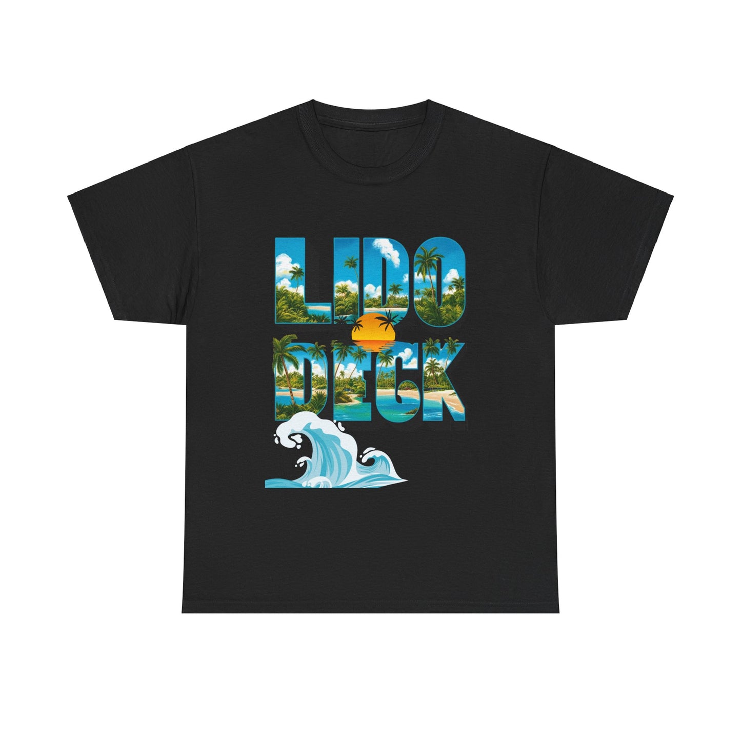 Tropical Beach LIDO DECK Tee
