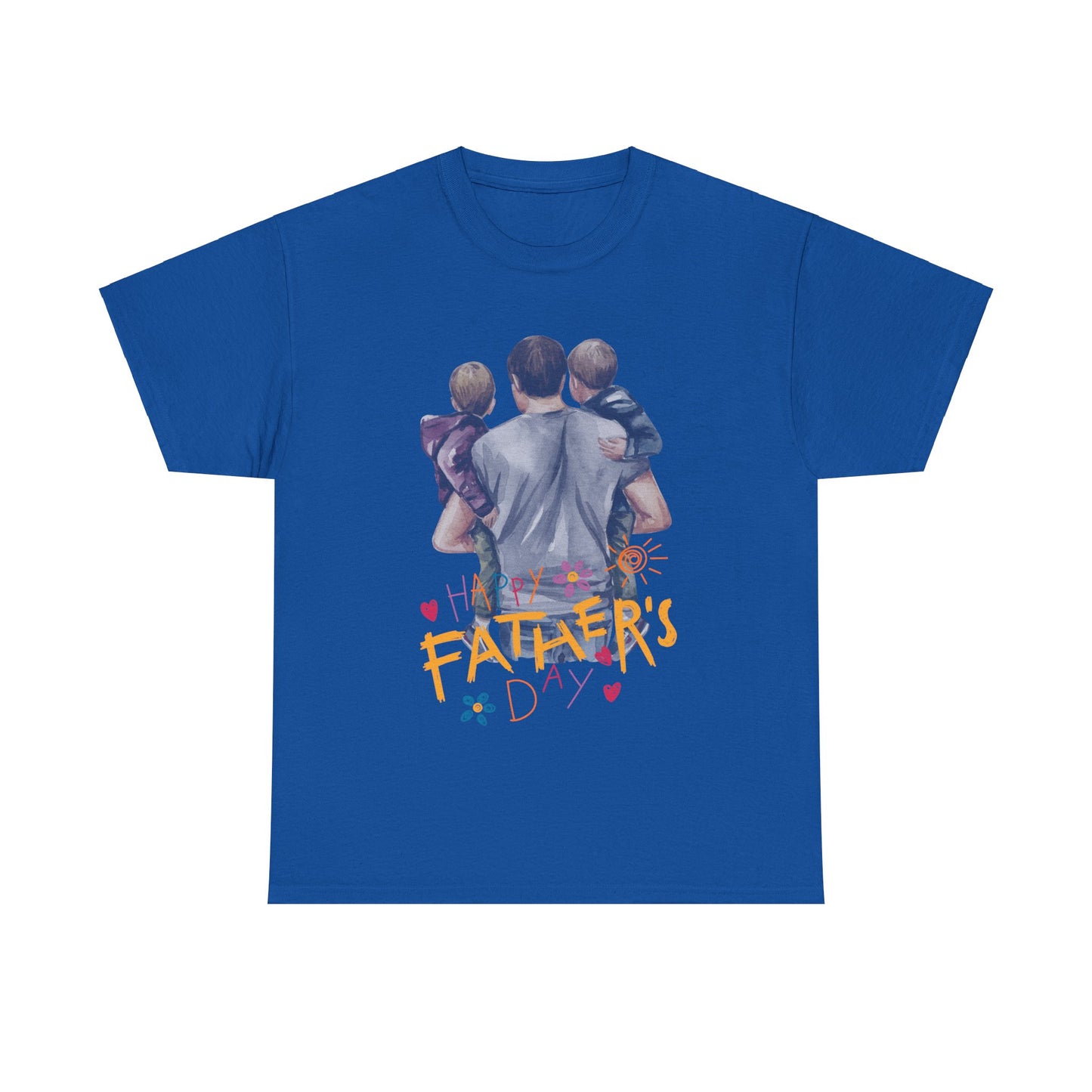 Happy Father's Day Unisex Heavy Cotton Tee