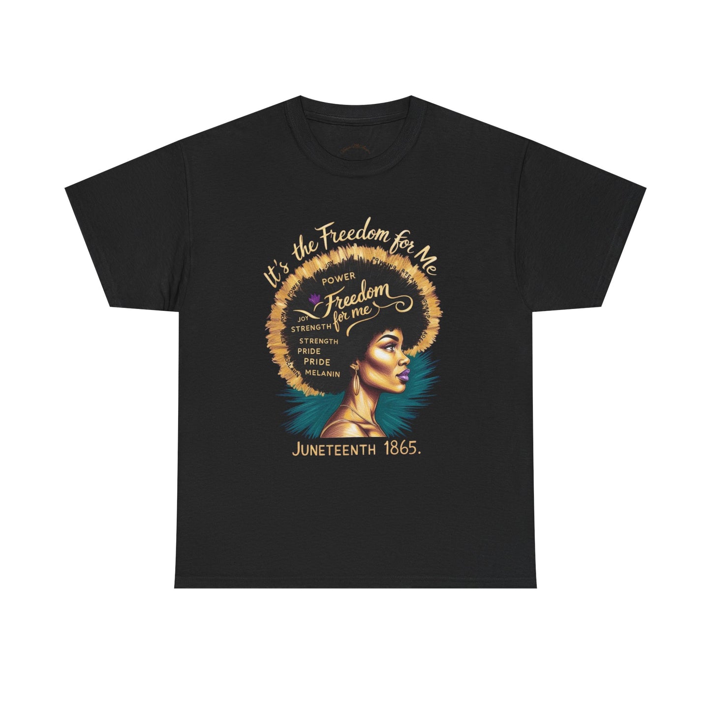 Graphic Tee - Juneteenth 1865 Freedom for Me Design