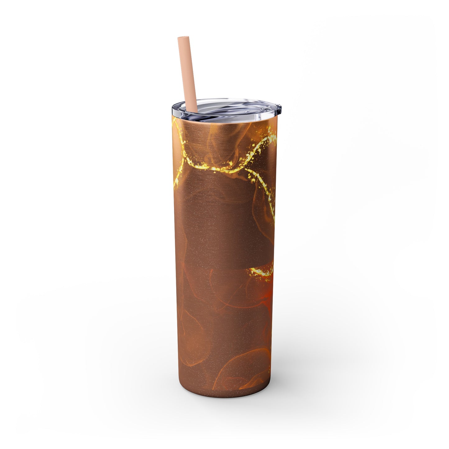 Fire Skinny Tumbler with Straw, 20oz Model# 051701
