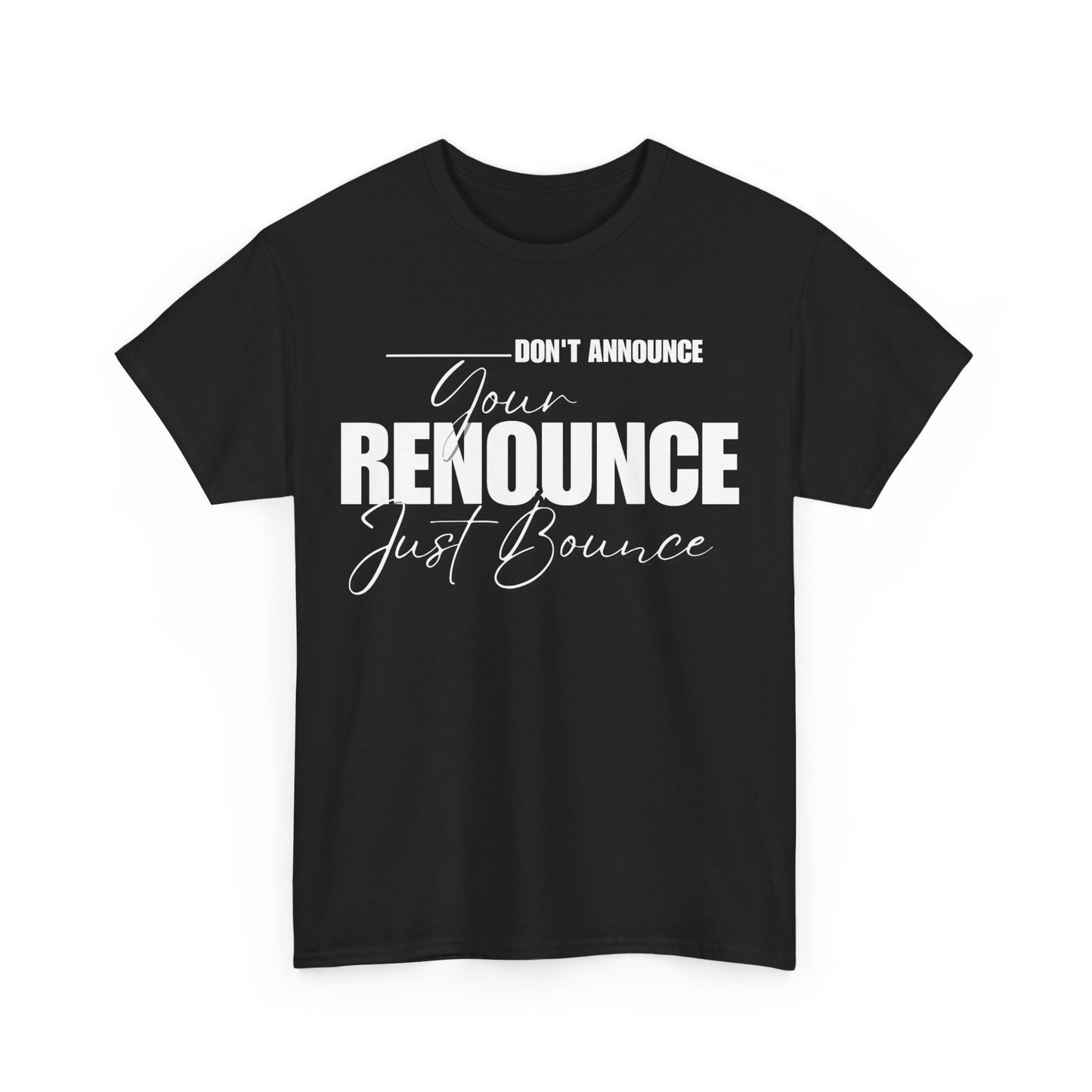 Renounce Unisex Heavy Cotton Tee
