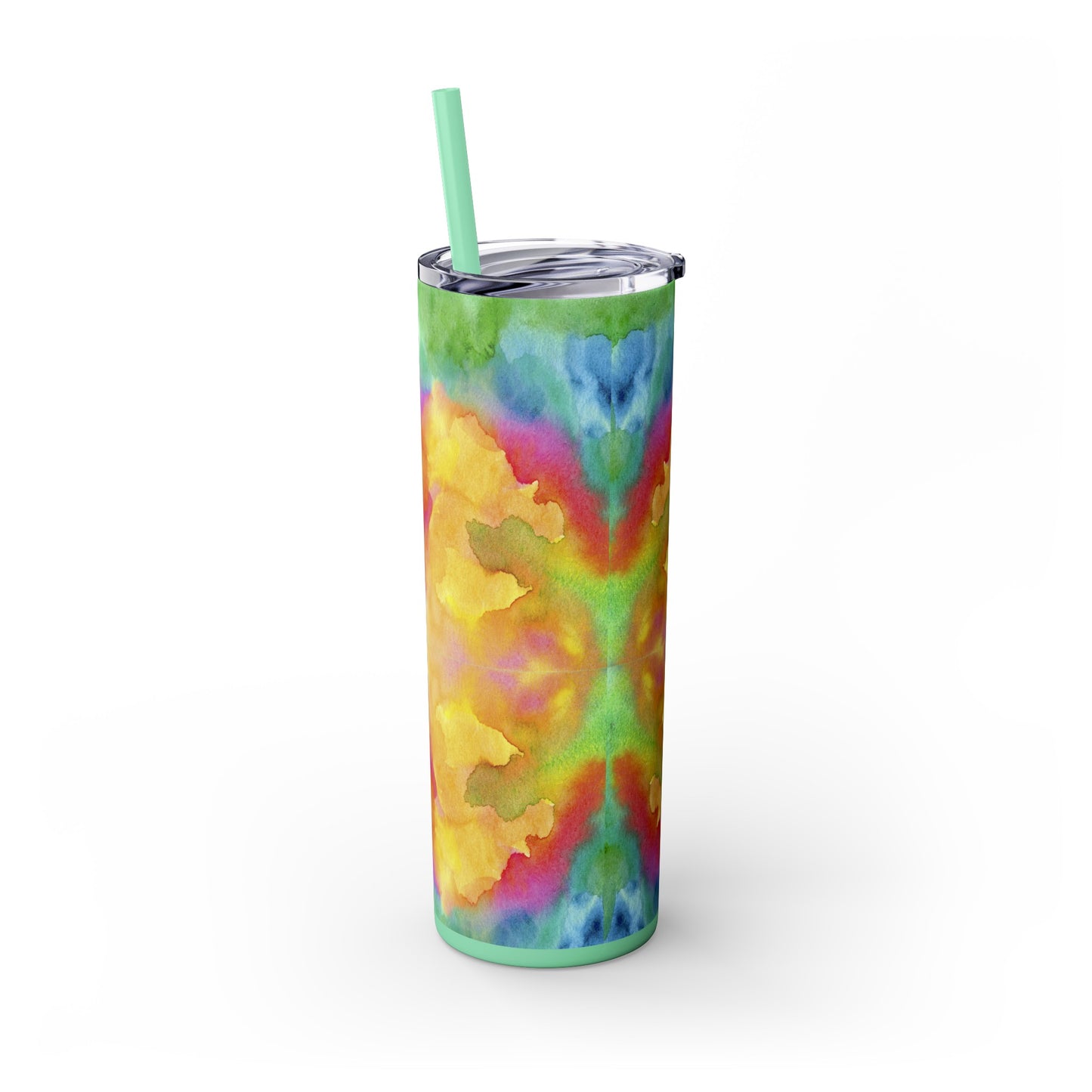 Soft Candy Skinny Tumbler with Straw, 20oz