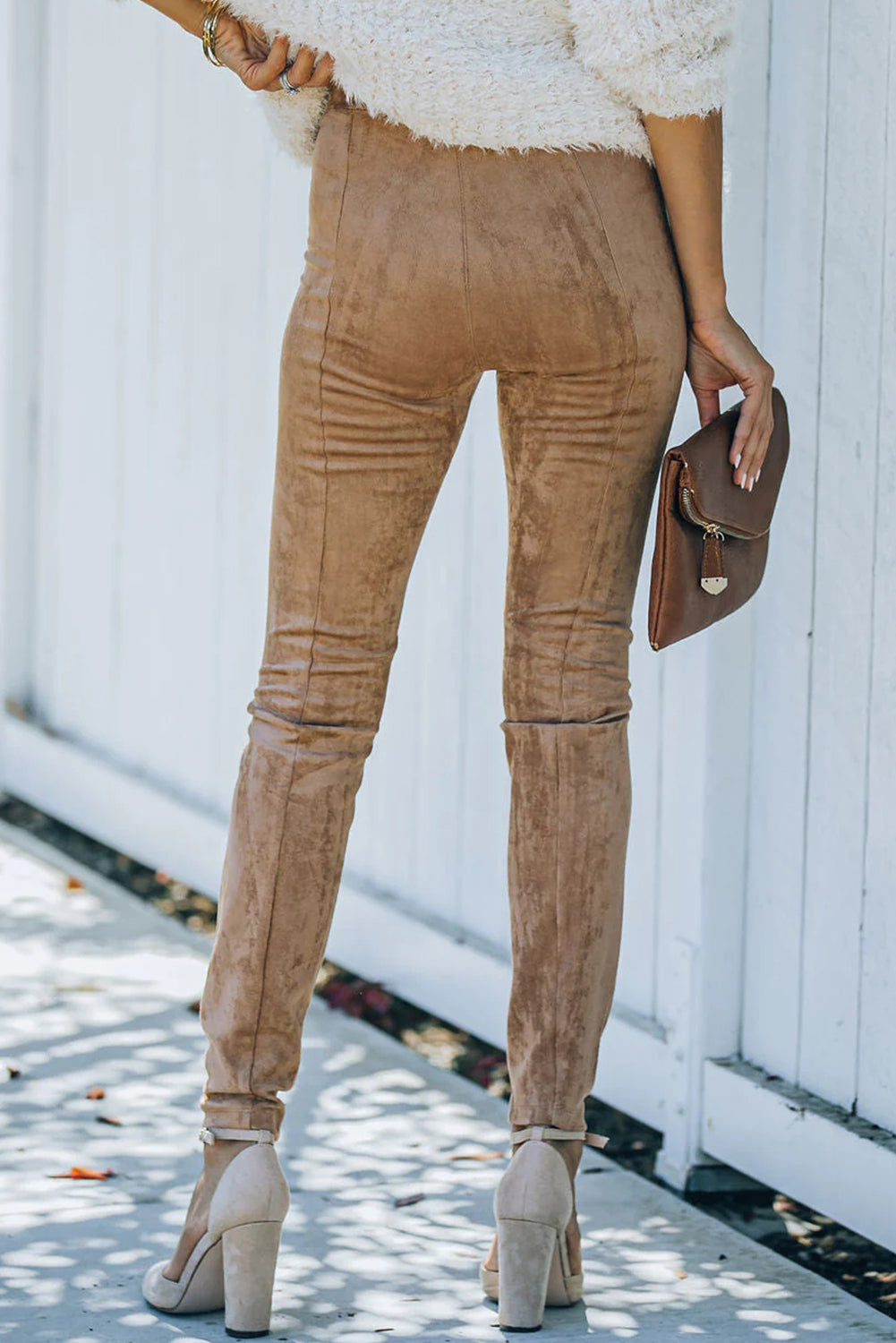 Plus Size High Waist Skinny Pants-VMA Specialties Boutique