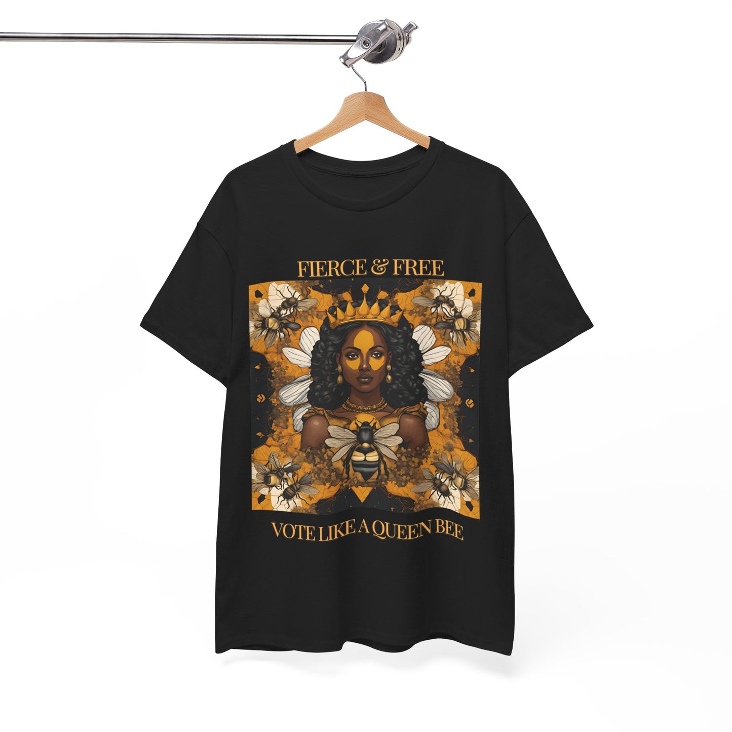 Queen Bee Vote Heavy Cotton Tee