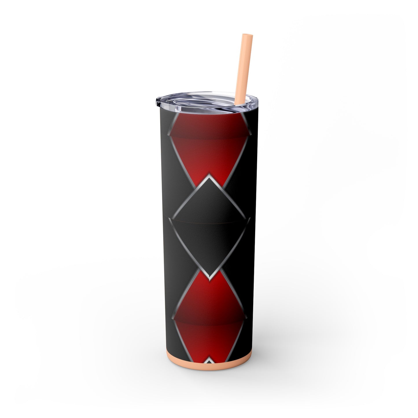 DANGER Skinny Tumbler with Straw, 20oz