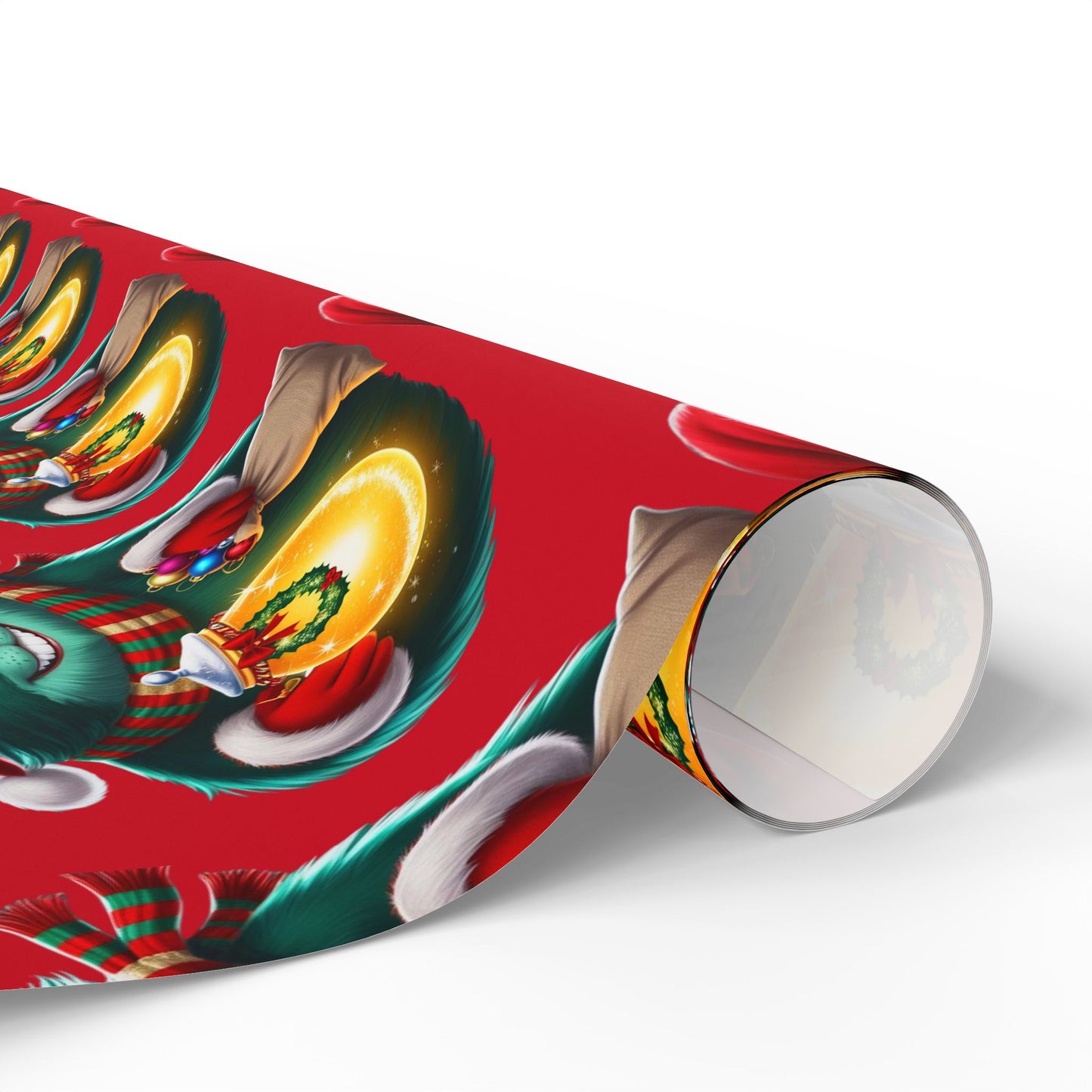 Wrapping Papers, Festive Wizzle Claus Holiday Gift Wrap, Christmas Wrapping Sheets, Winter Magical Gift Wrap, Holiday Cheer