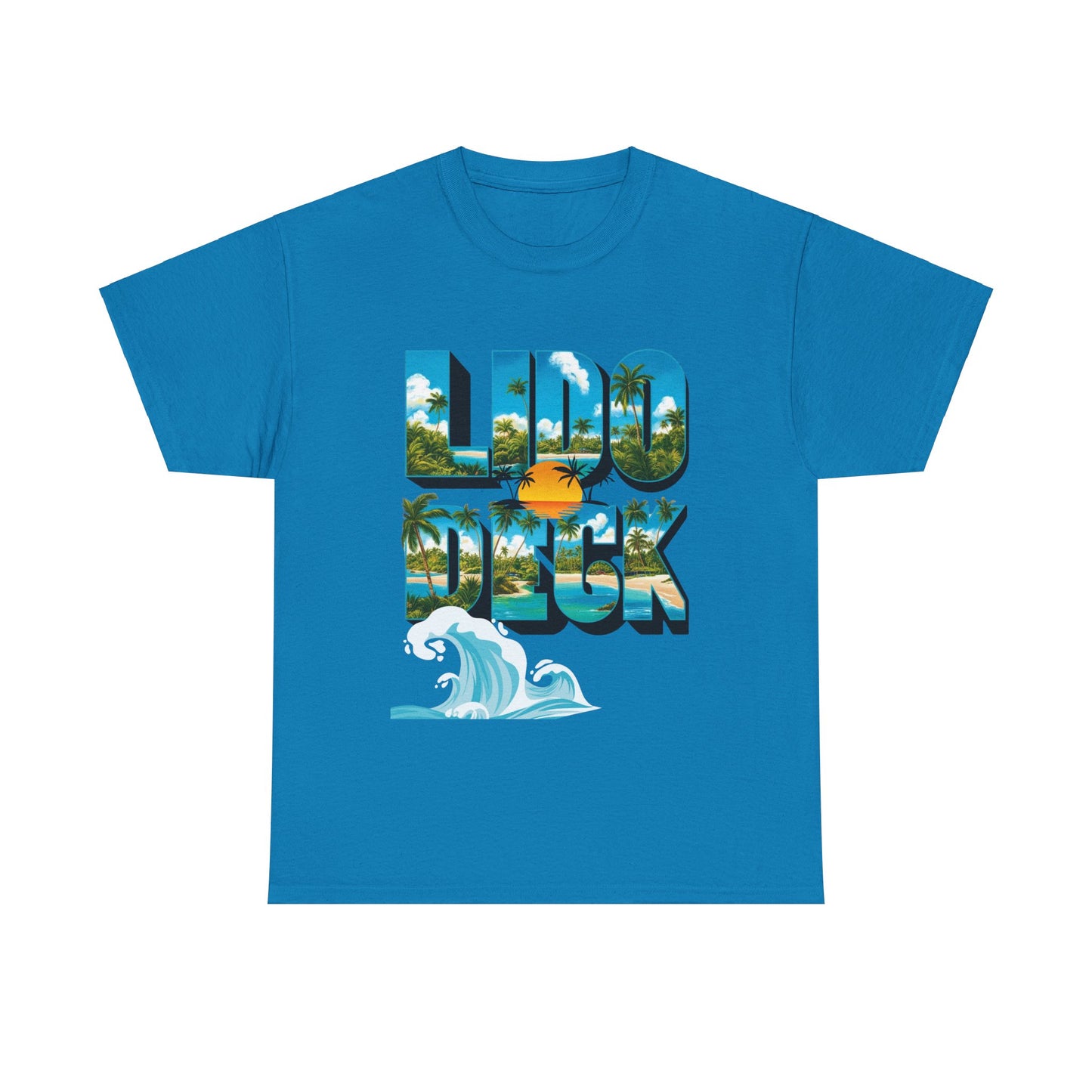 Tropical Beach LIDO DECK Tee