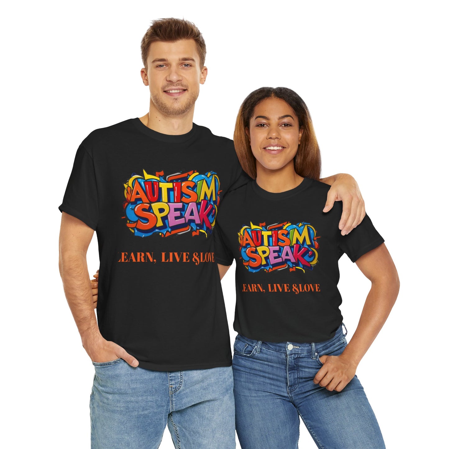 Autism Speaks Unisex Tee - Listen Learn Love