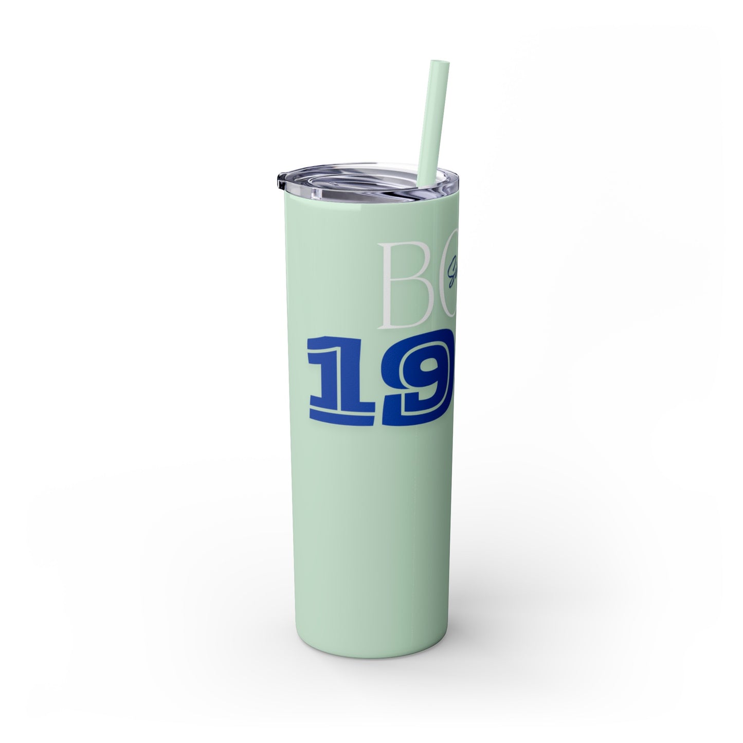 Customizable 1983 Born Skinny Tumbler with Straw, 20oz