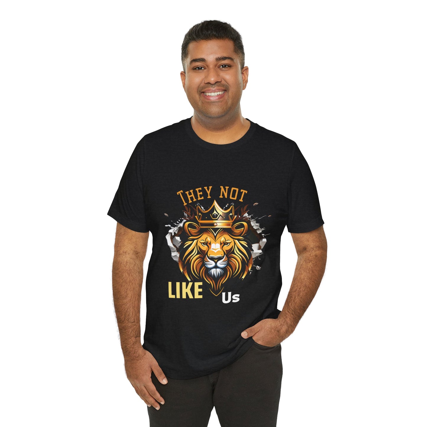 They Not Like Us -Lion Royalty Unisex Jersey Short Sleeve Tee