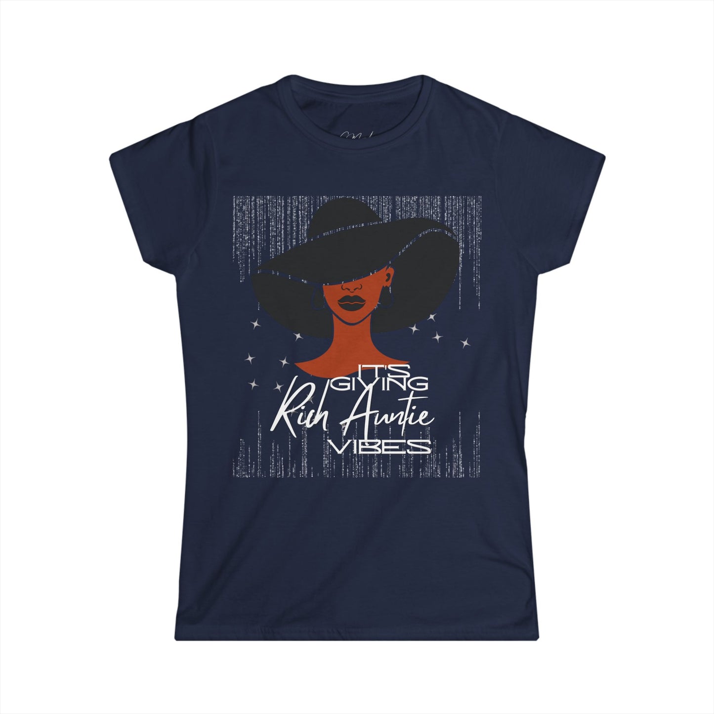 Rich Auntie Vibes Custom Feel and Look - Fine Auntie Design