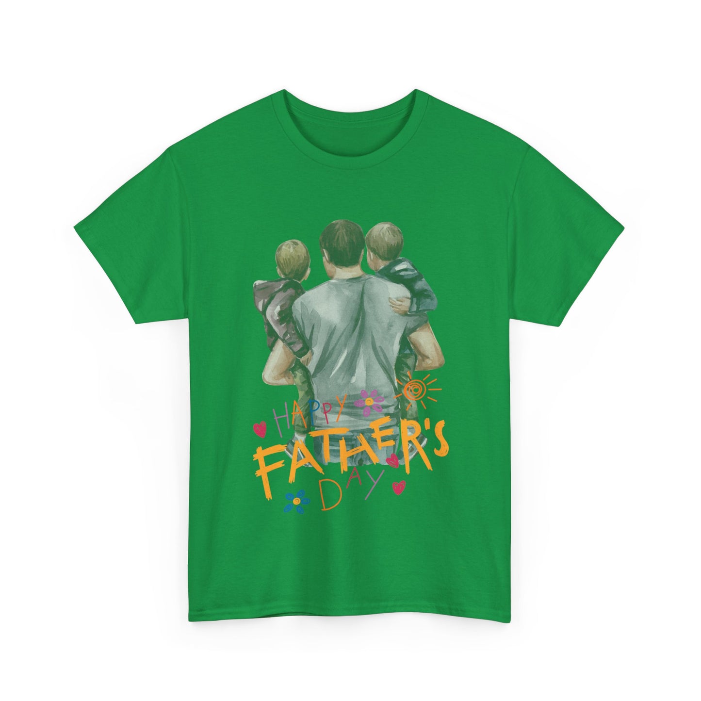 Happy Father's Day Unisex Heavy Cotton Tee