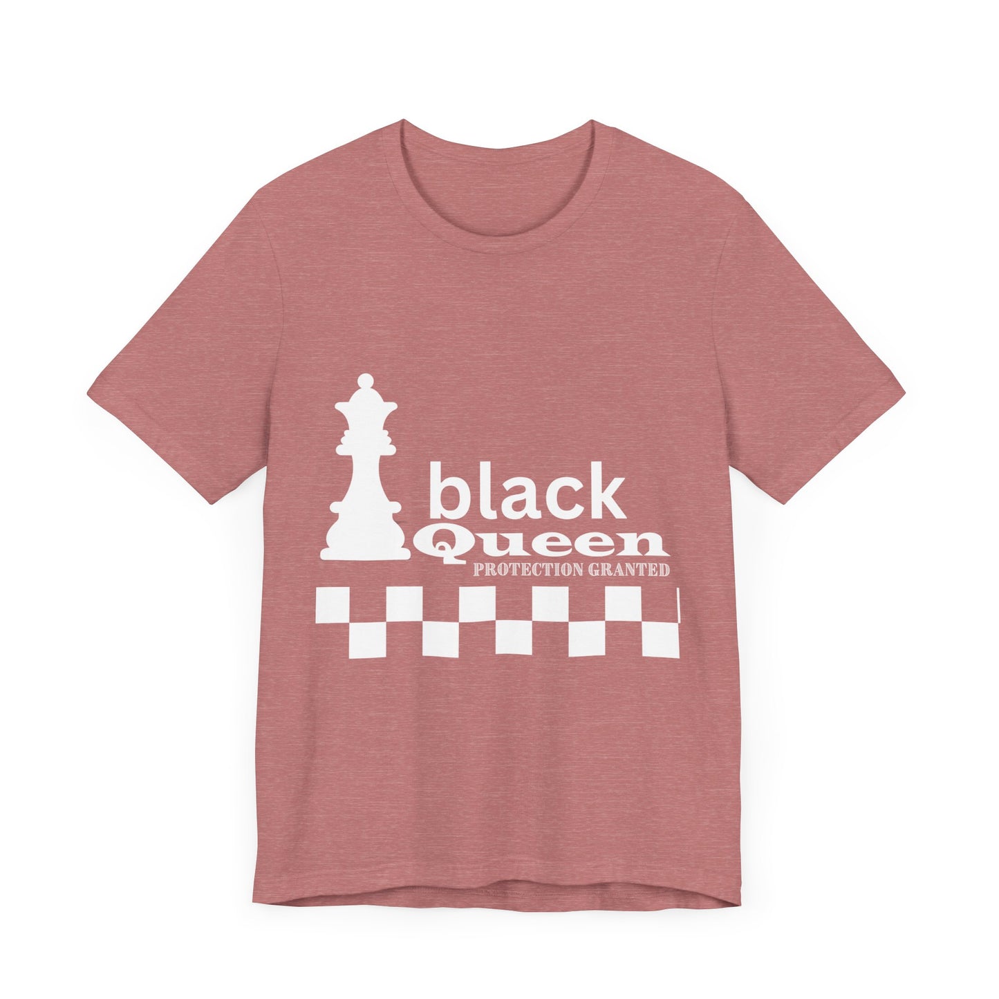 Black Queen Chess Tee - Unisex Jersey Short Sleeve