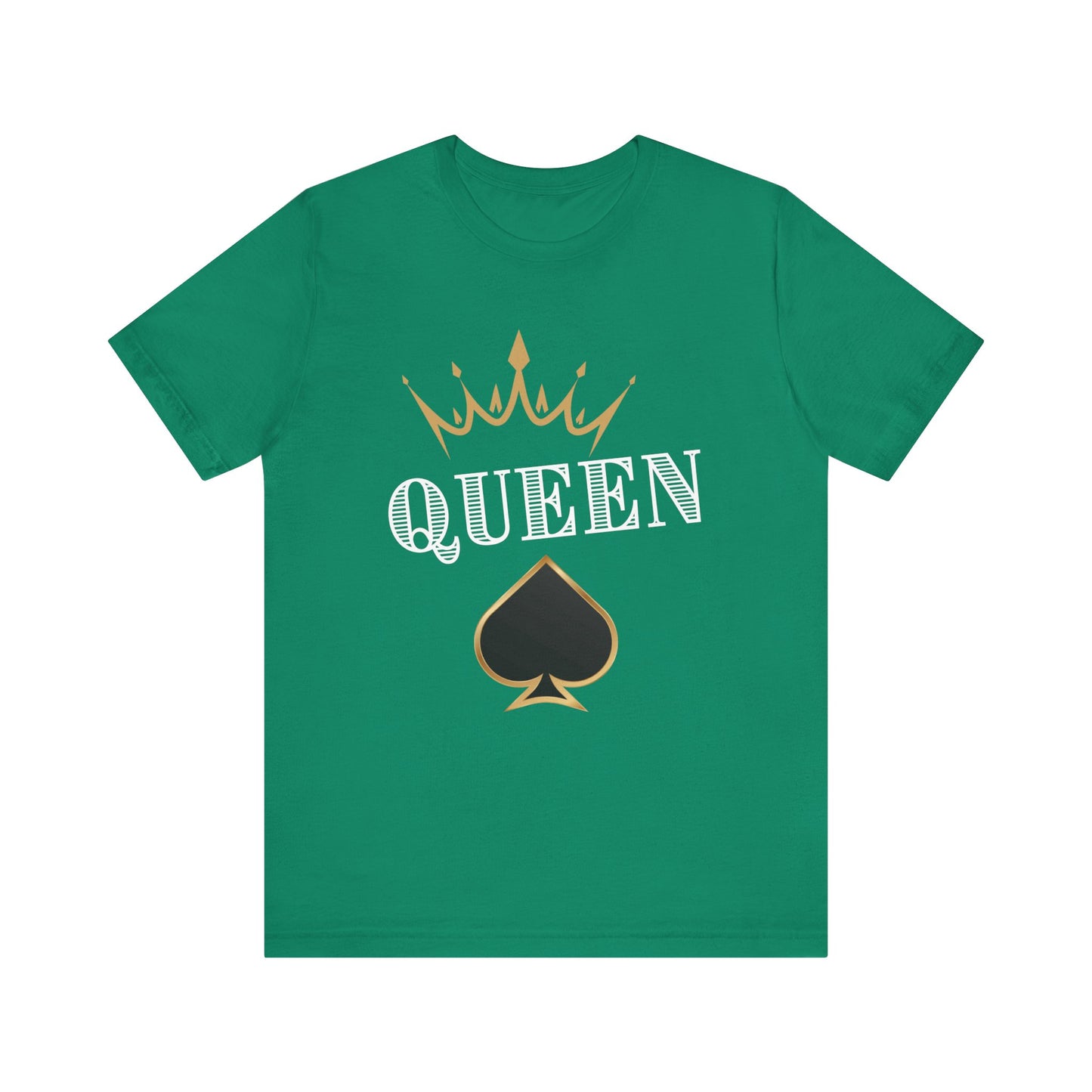 Queen Spades Tee - Unisex Jersey Short Sleeve