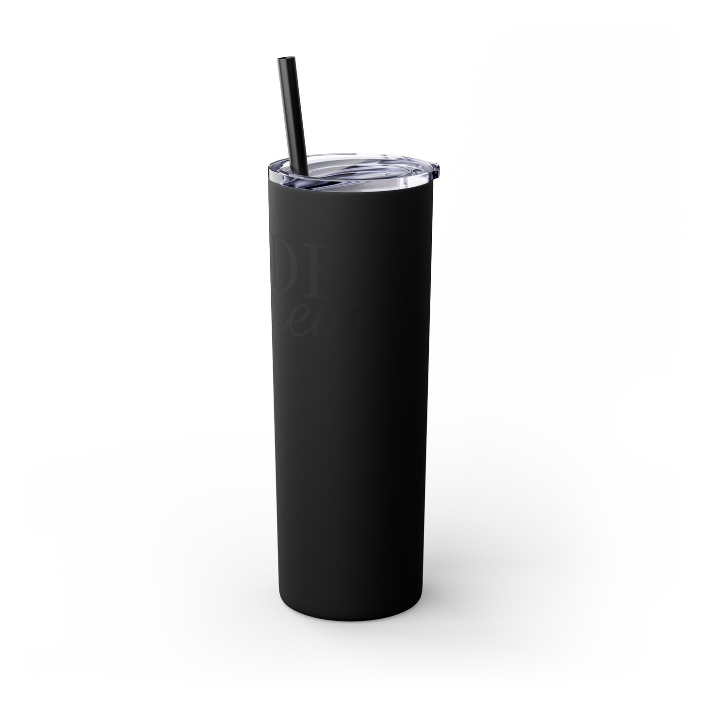 Bride Crew Skinny Tumbler with Straw, 20oz