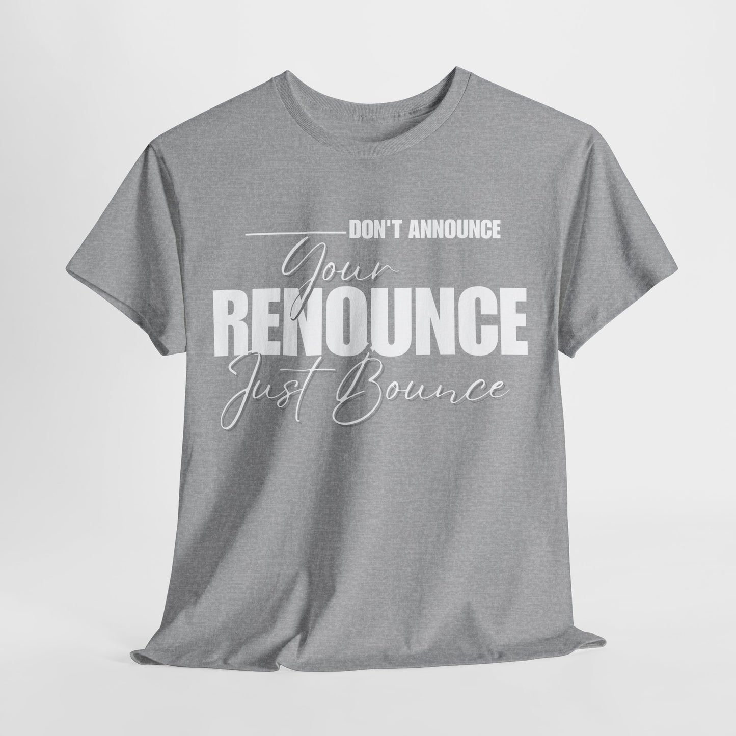 Renounce Unisex Heavy Cotton Tee