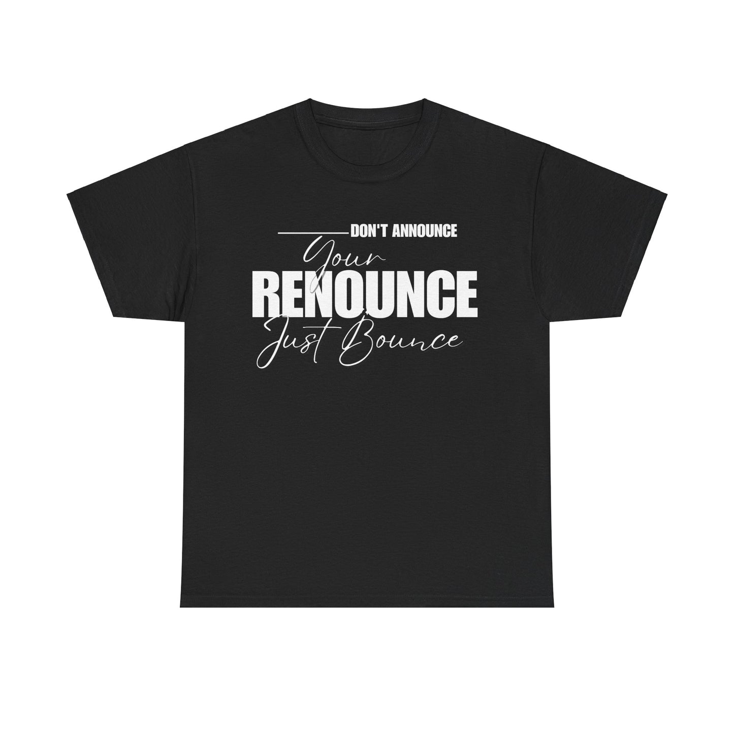 Renounce Unisex Heavy Cotton Tee