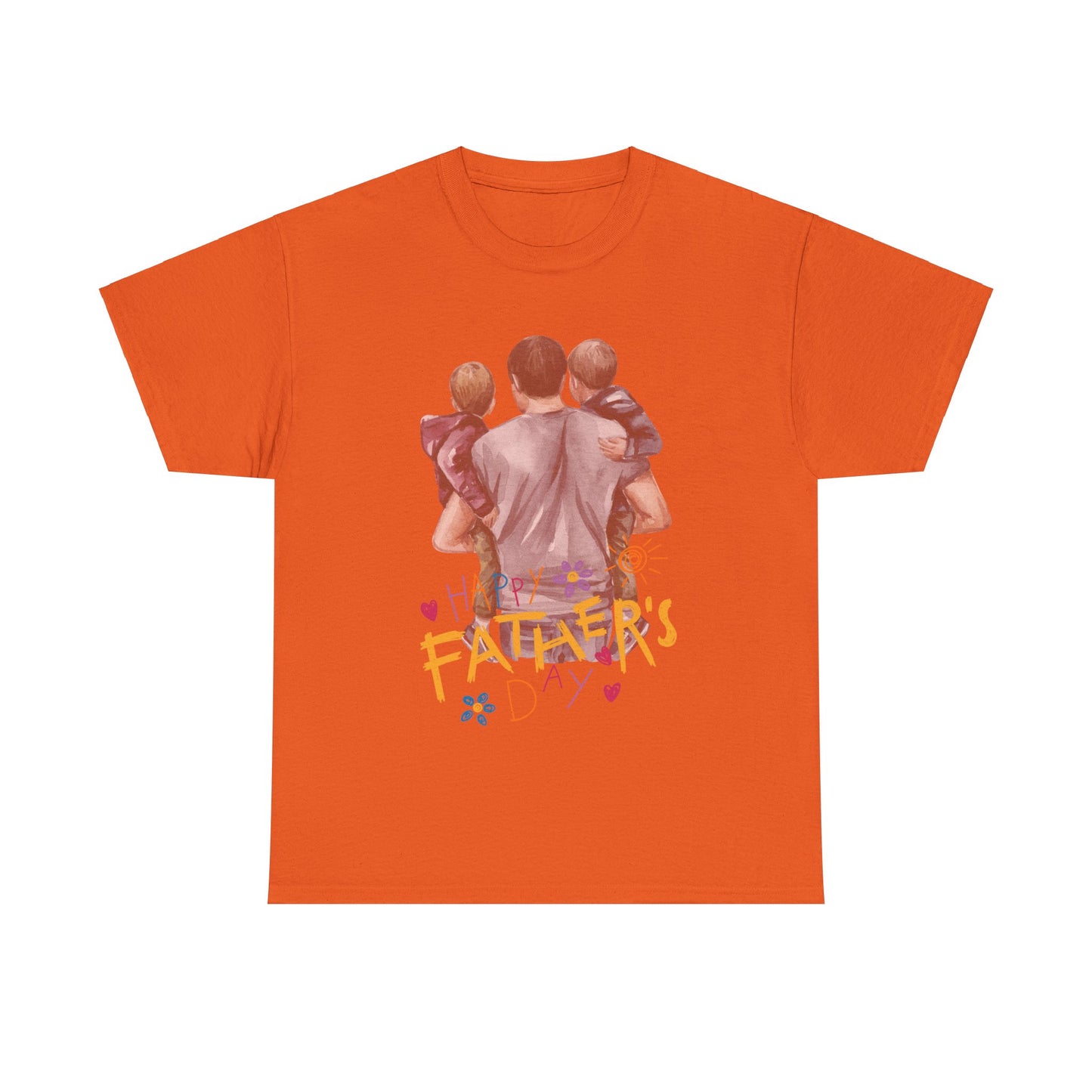 Happy Father's Day Unisex Heavy Cotton Tee