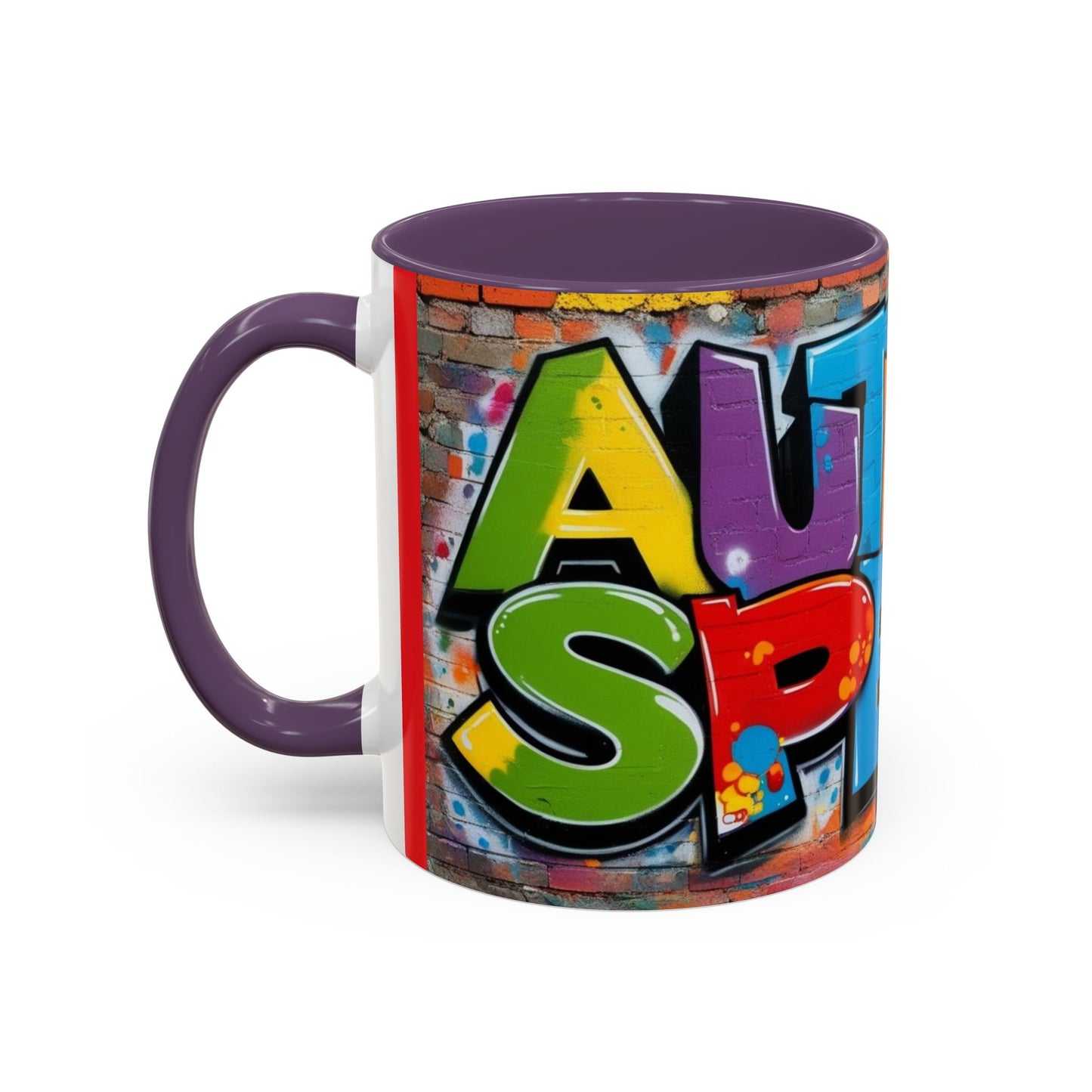 Coffee Mug - Autism Speak Graffiti Style Design