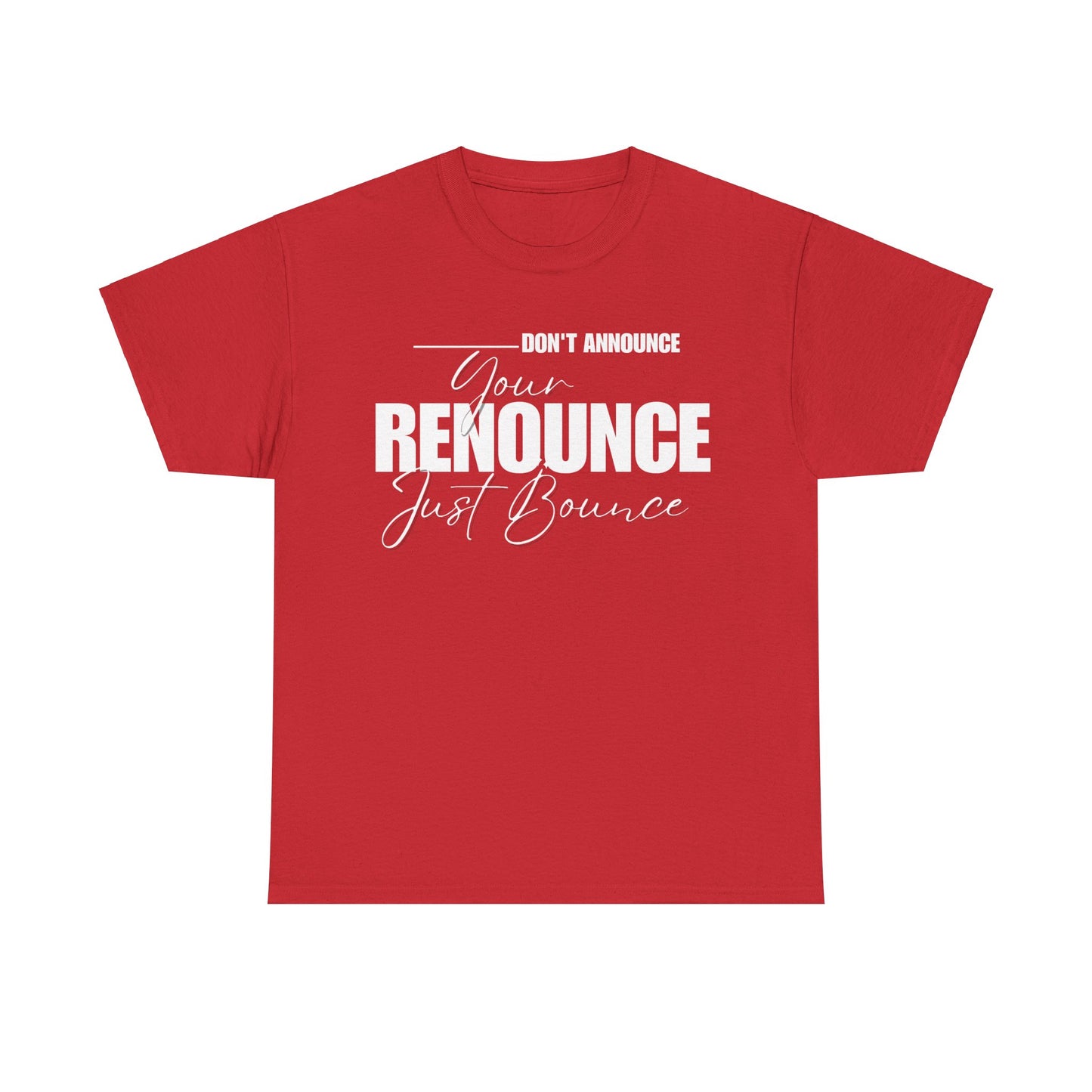 Renounce Unisex Heavy Cotton Tee